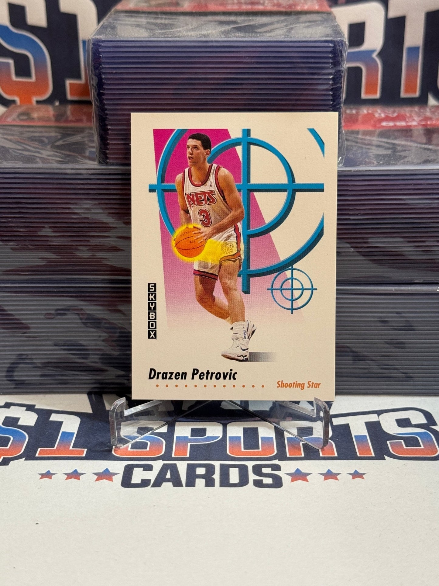 1992 Skybox (Shooting Star) Drazen Petrovic #599