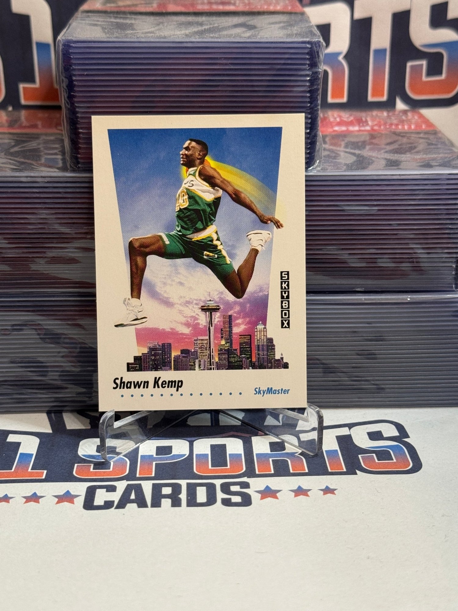 1992 Skybox (Skymaster) Shawn Kemp #584