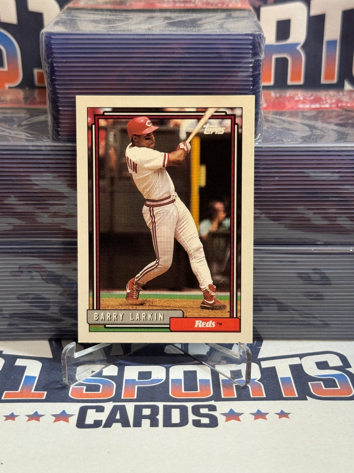 1992 Topps Barry Larkin #465