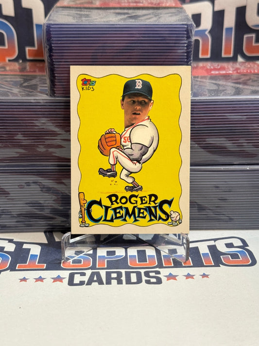 1992 Topps Kids Roger Clemens #67