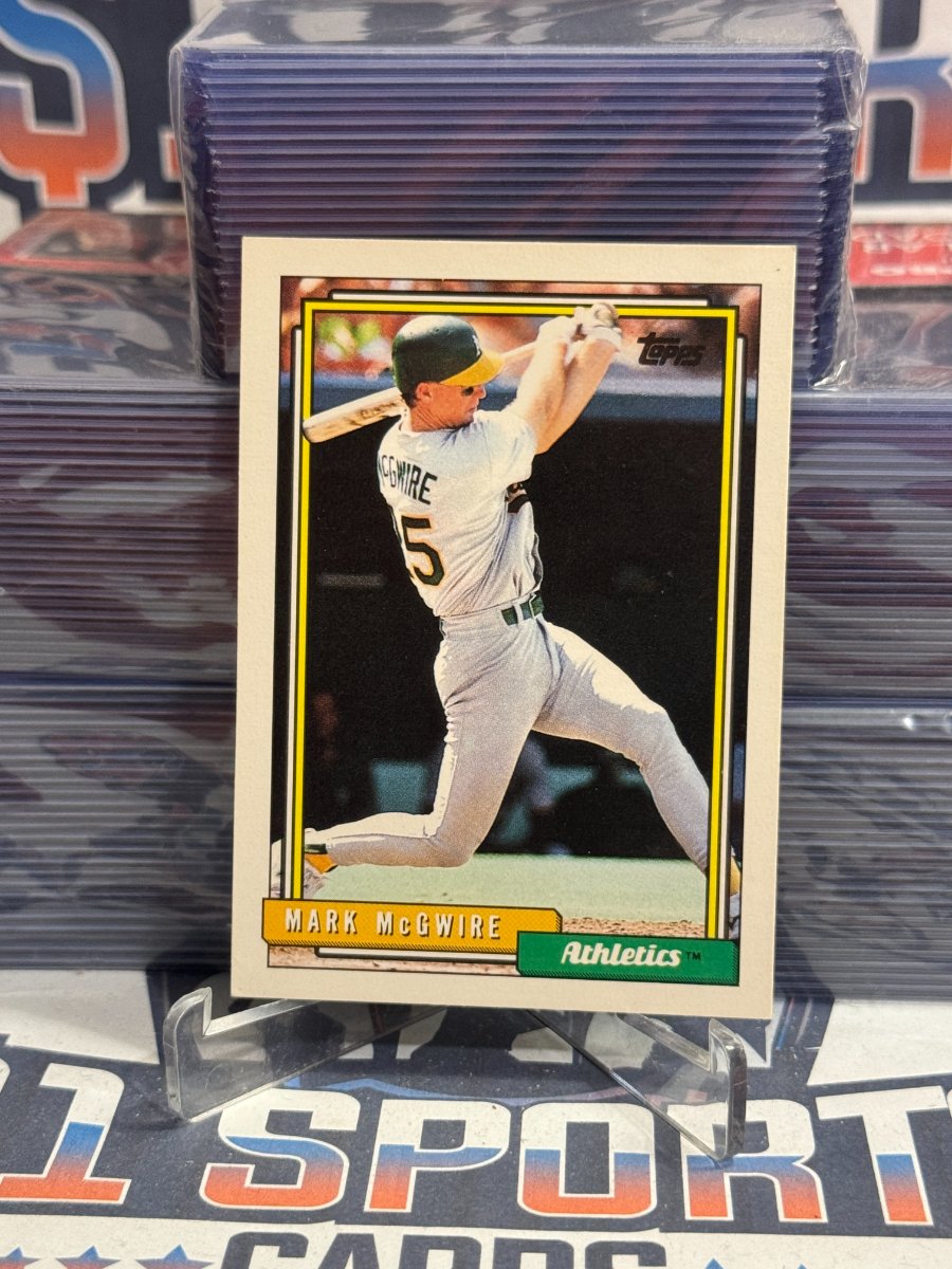 1992 Topps Mark McGwire #450