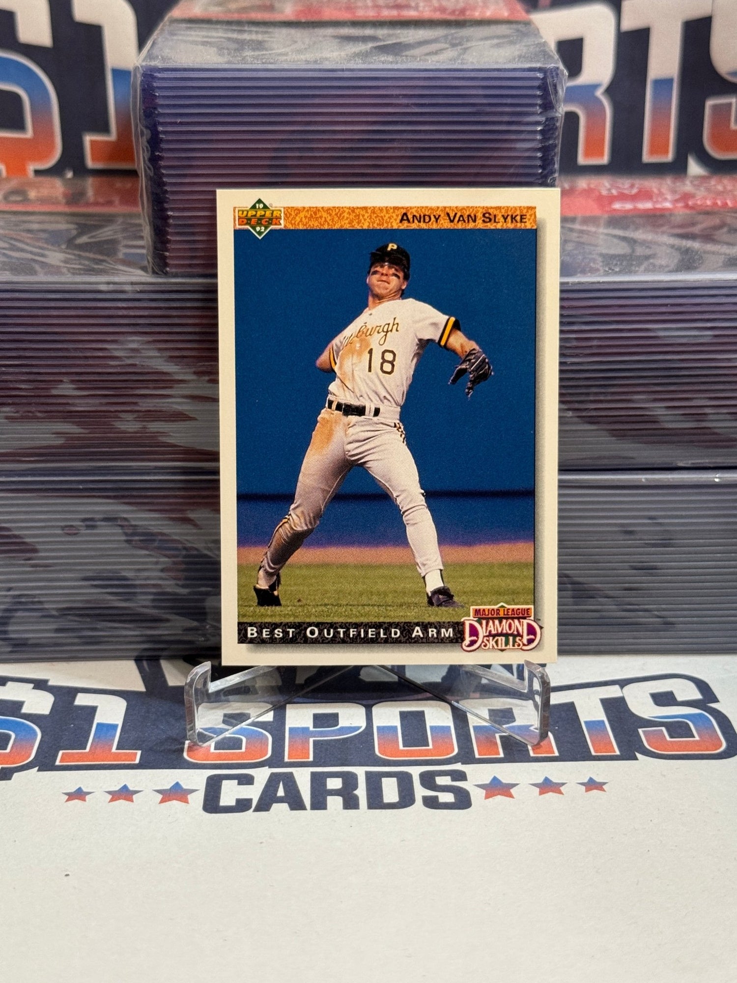 1992 Upper Deck (Diamond Skills) Andy Van Slyke #715