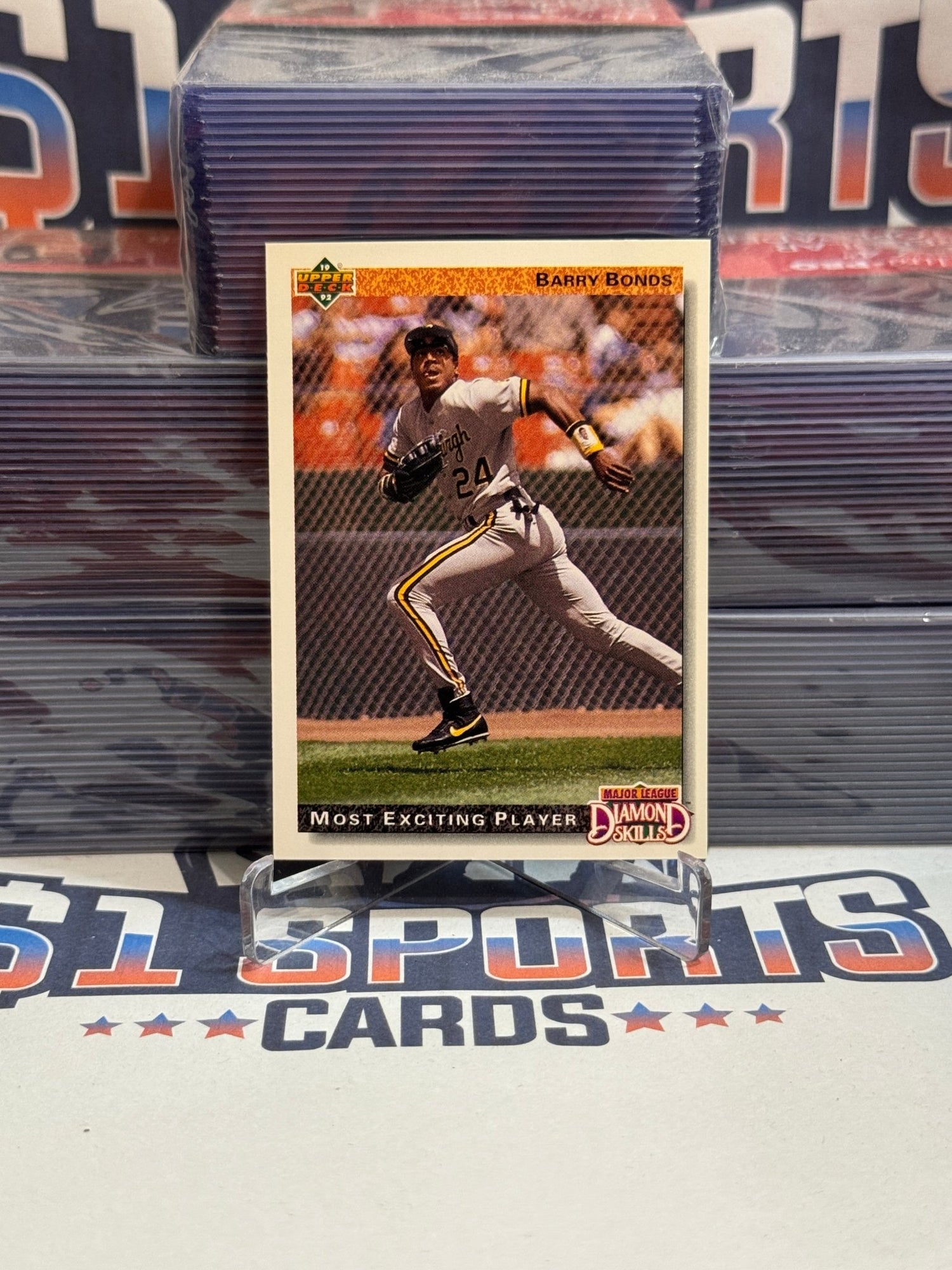 1992 Upper Deck (Diamond Skills) Barry Bonds #721