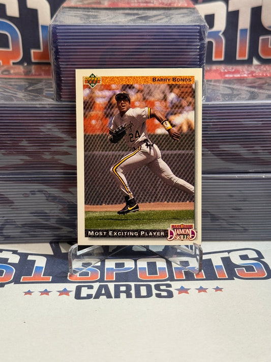 1992 Upper Deck (Diamond Skills) Barry Bonds #721