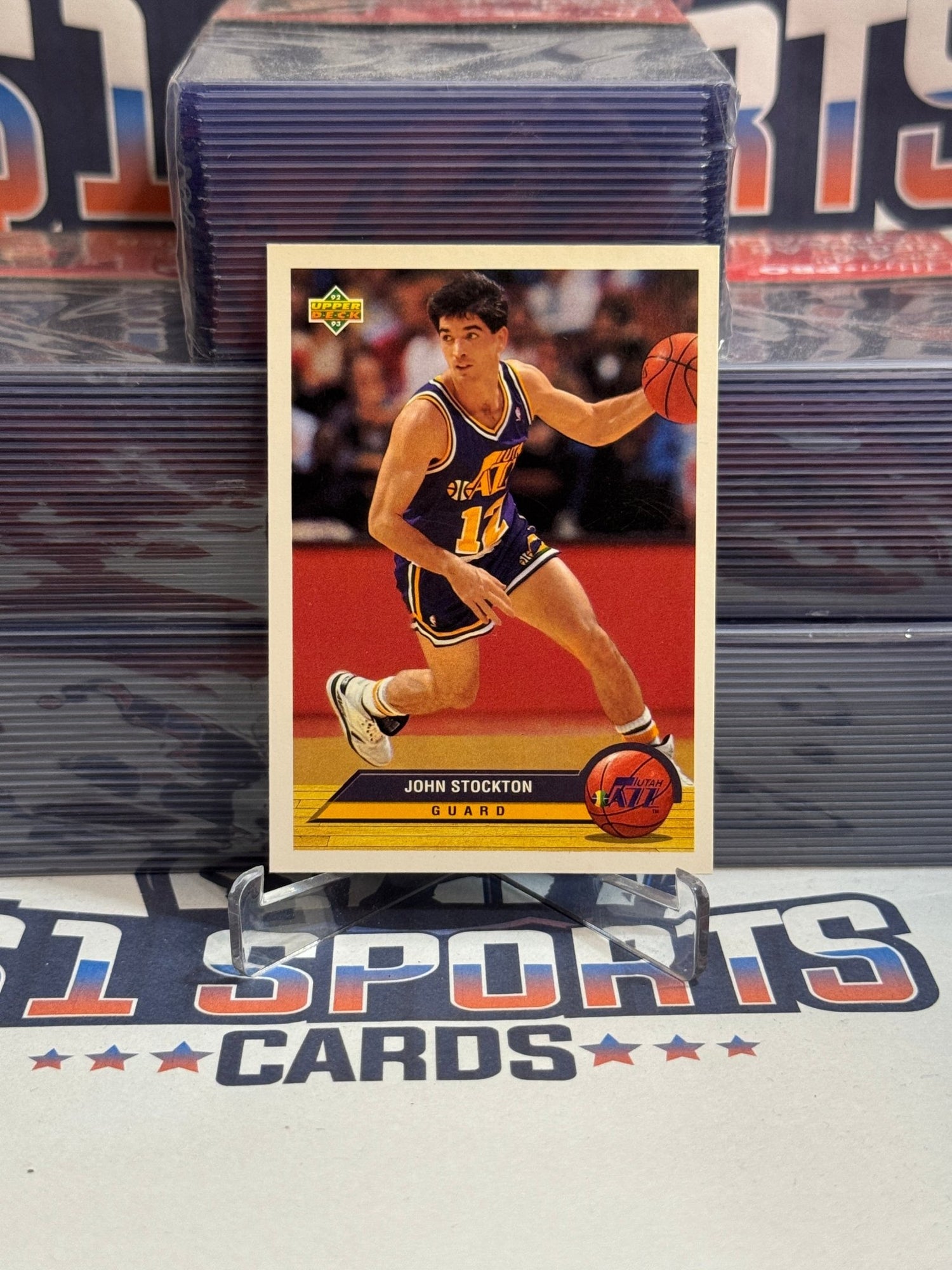 1992 Upper Deck (McDonald's) John Stockton #P41