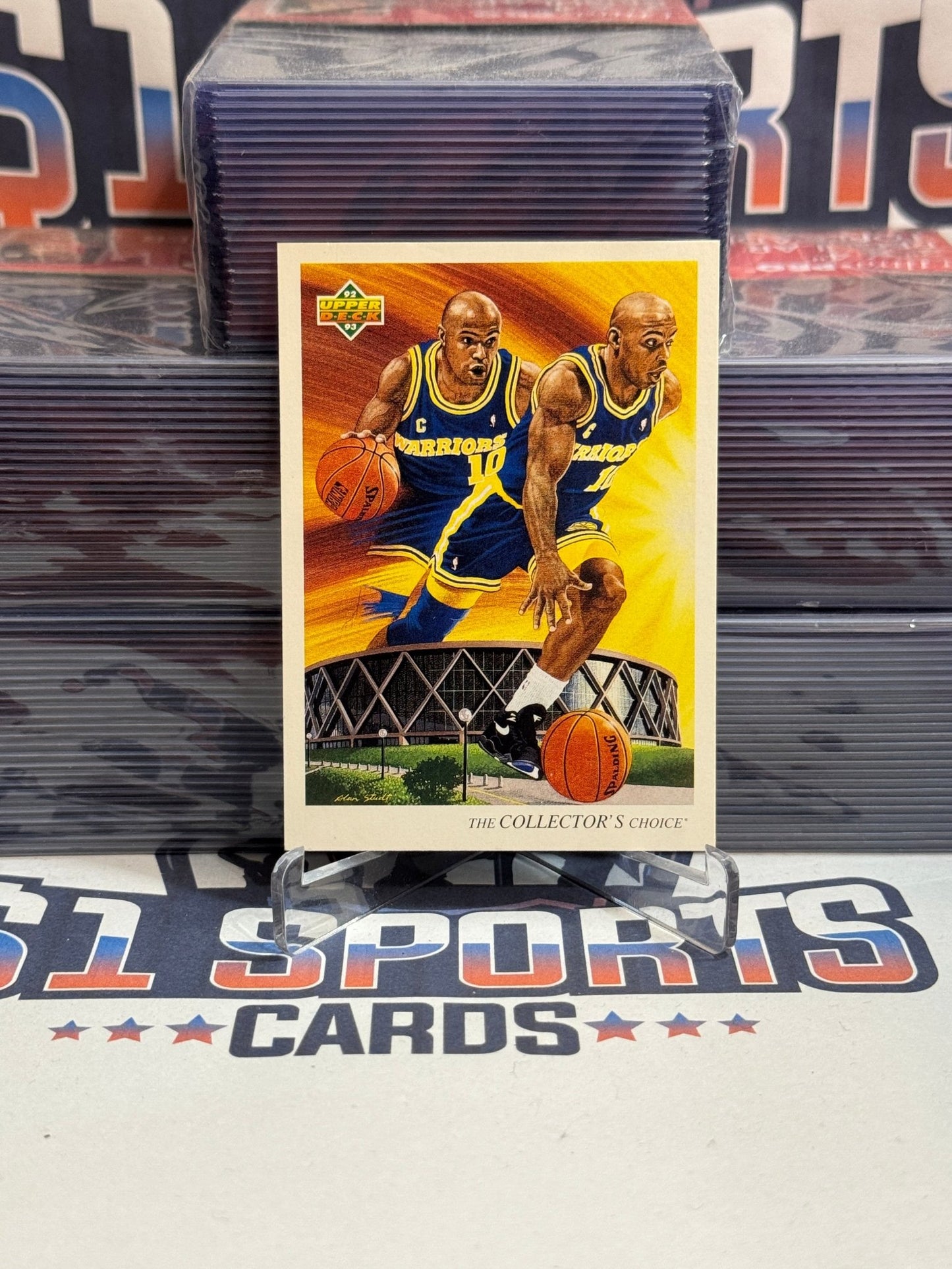 1992 Upper Deck (Pacers Checklist) Tim Hardaway Sr. #61