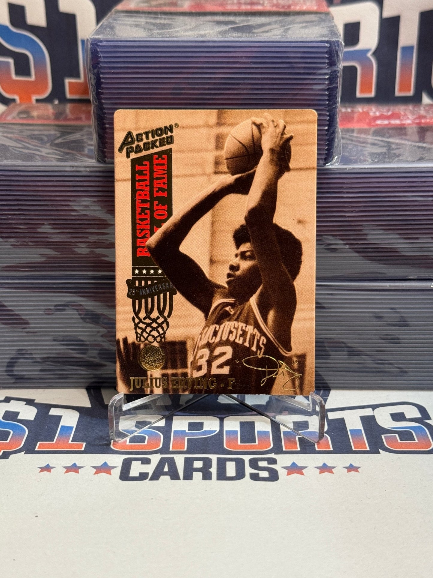 1993 Action Packed (Hall of Fame) Julius Erving #68