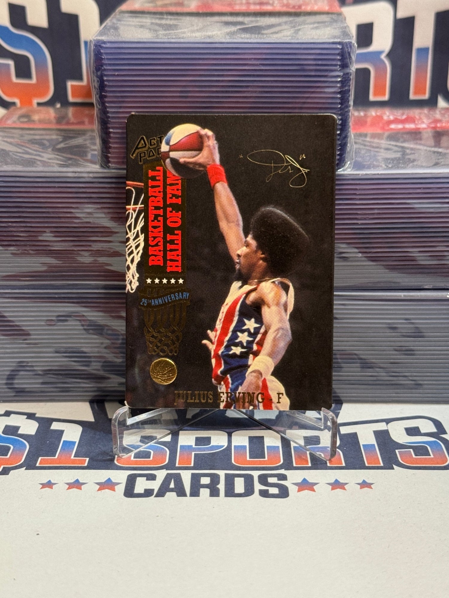 1993 Action Packed (Hall of Fame) Julius Erving #69