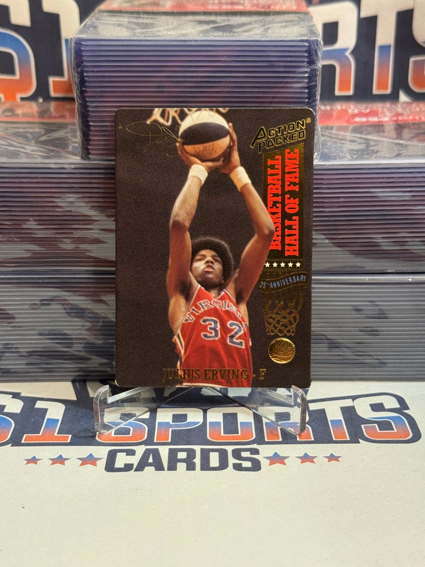 1993 Action Packed (Hall of Fame) Julius Erving #70