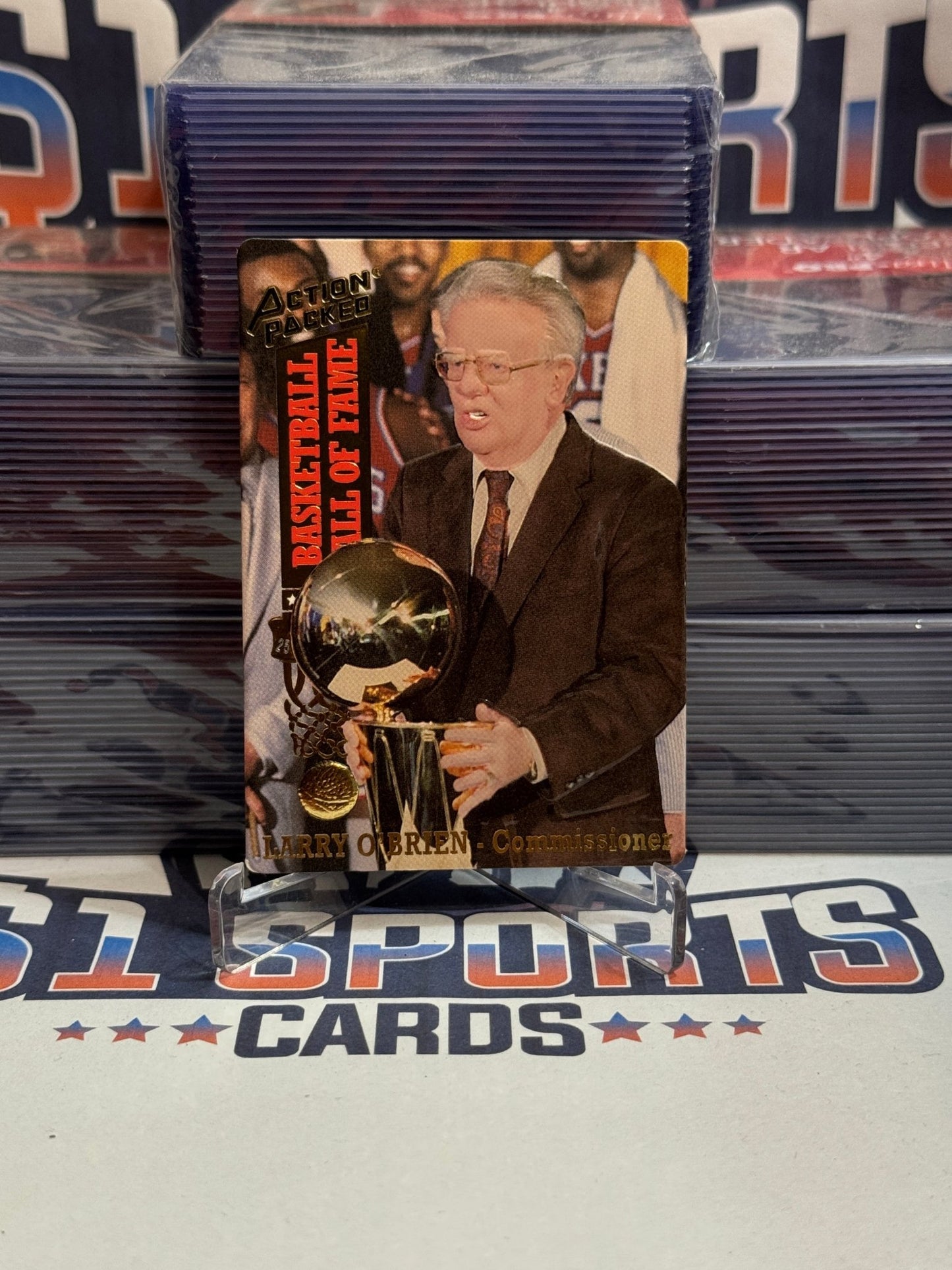 1993 Action Packed (Hall of Fame) Larry O'Brien #73