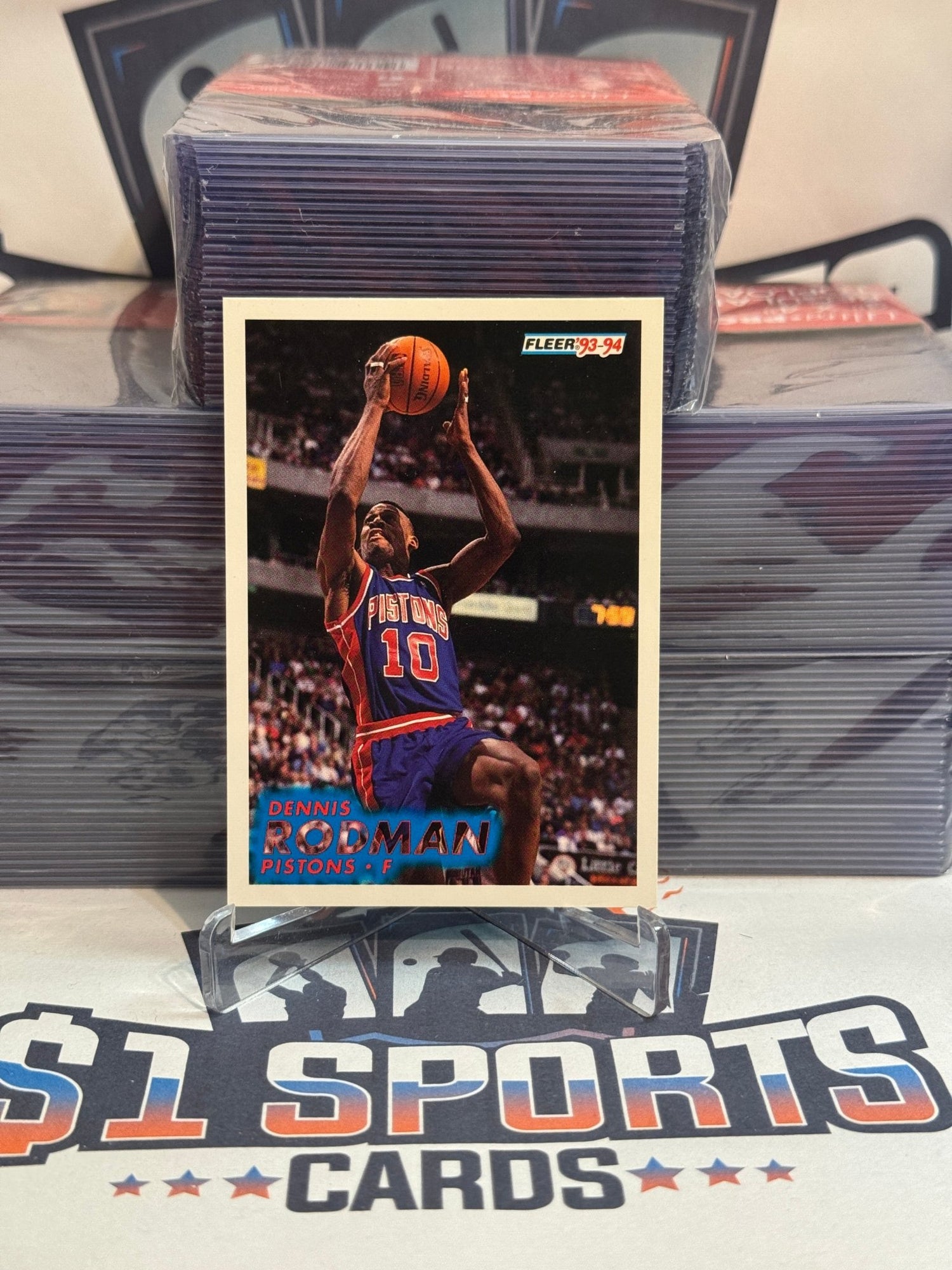 1993 Fleer Dennis Rodman #64