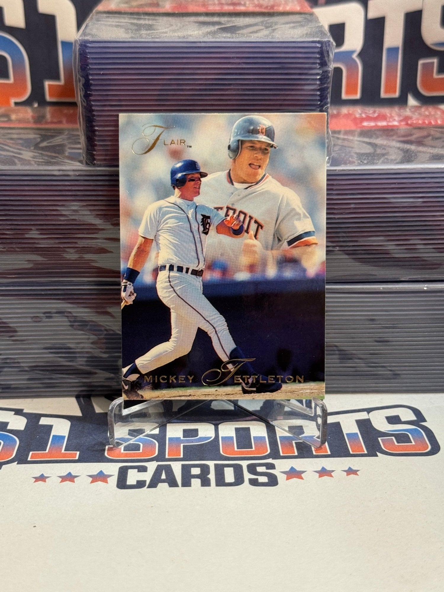 1993 Fleer Flair Micky Tettleton #208