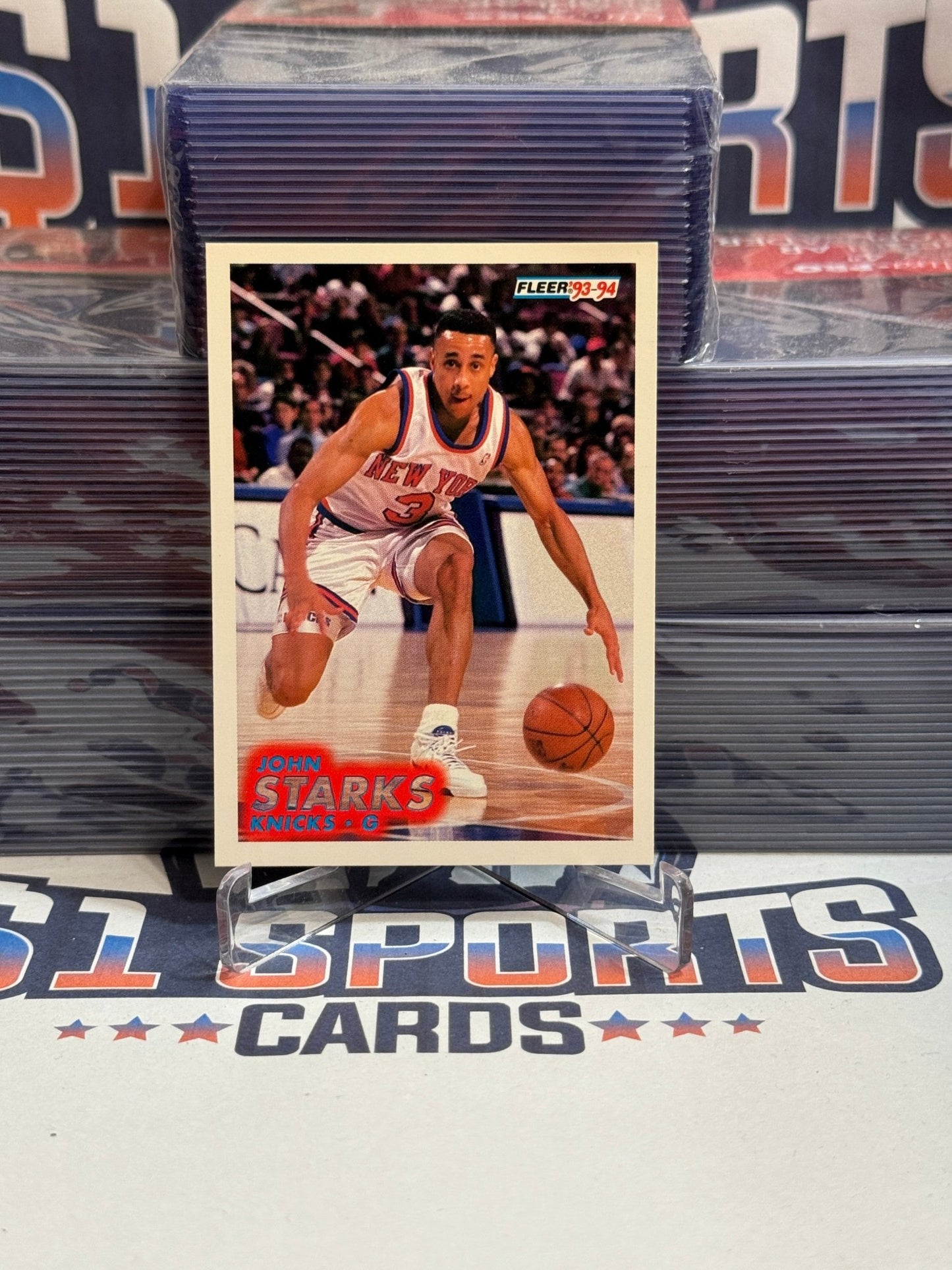 1993 Fleer John Starks #146