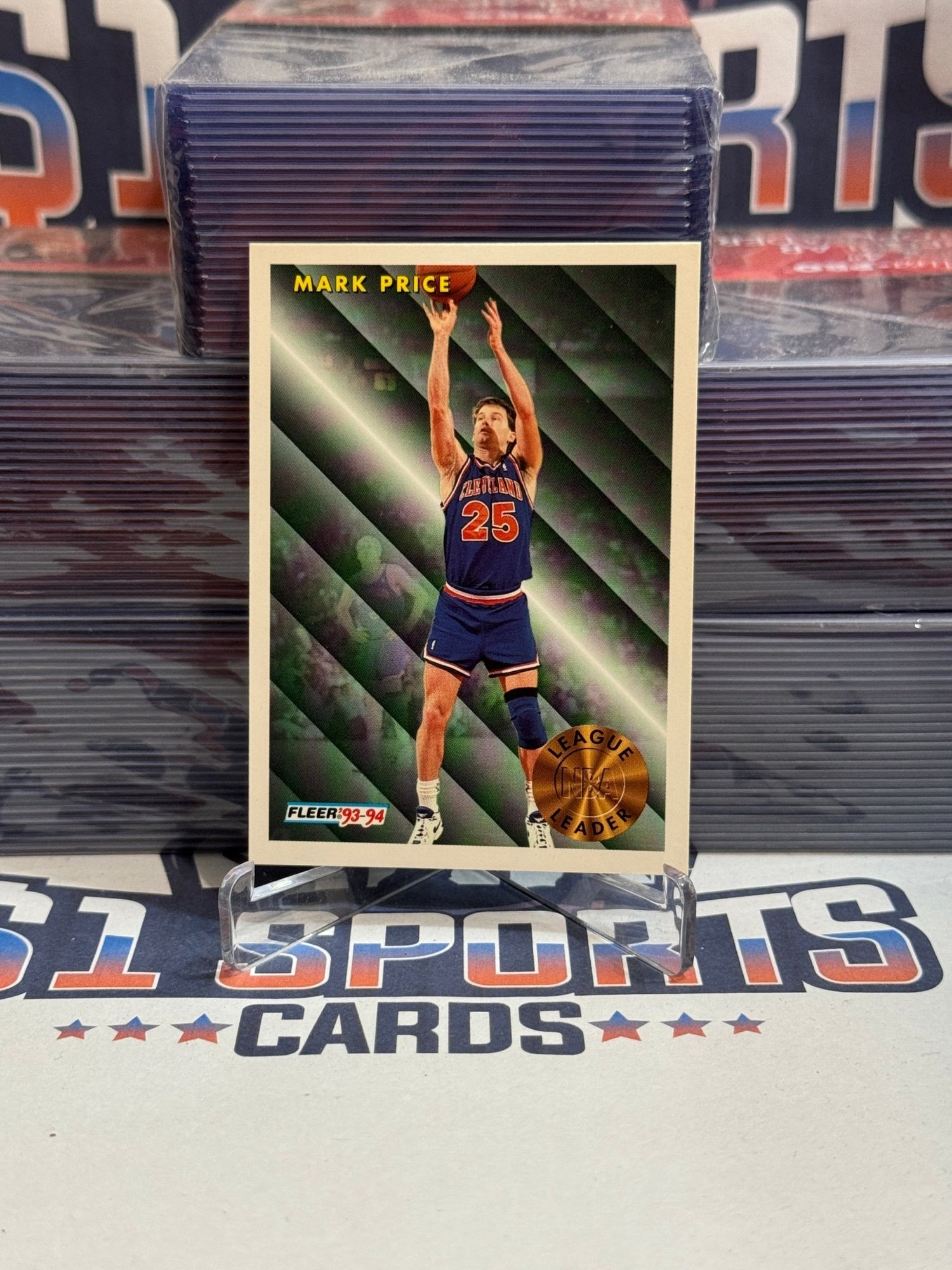 1993 Fleer (League Leader) Mark Price #226