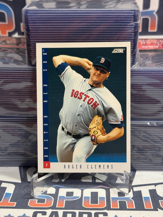 1993 Score Roger Clemens #7