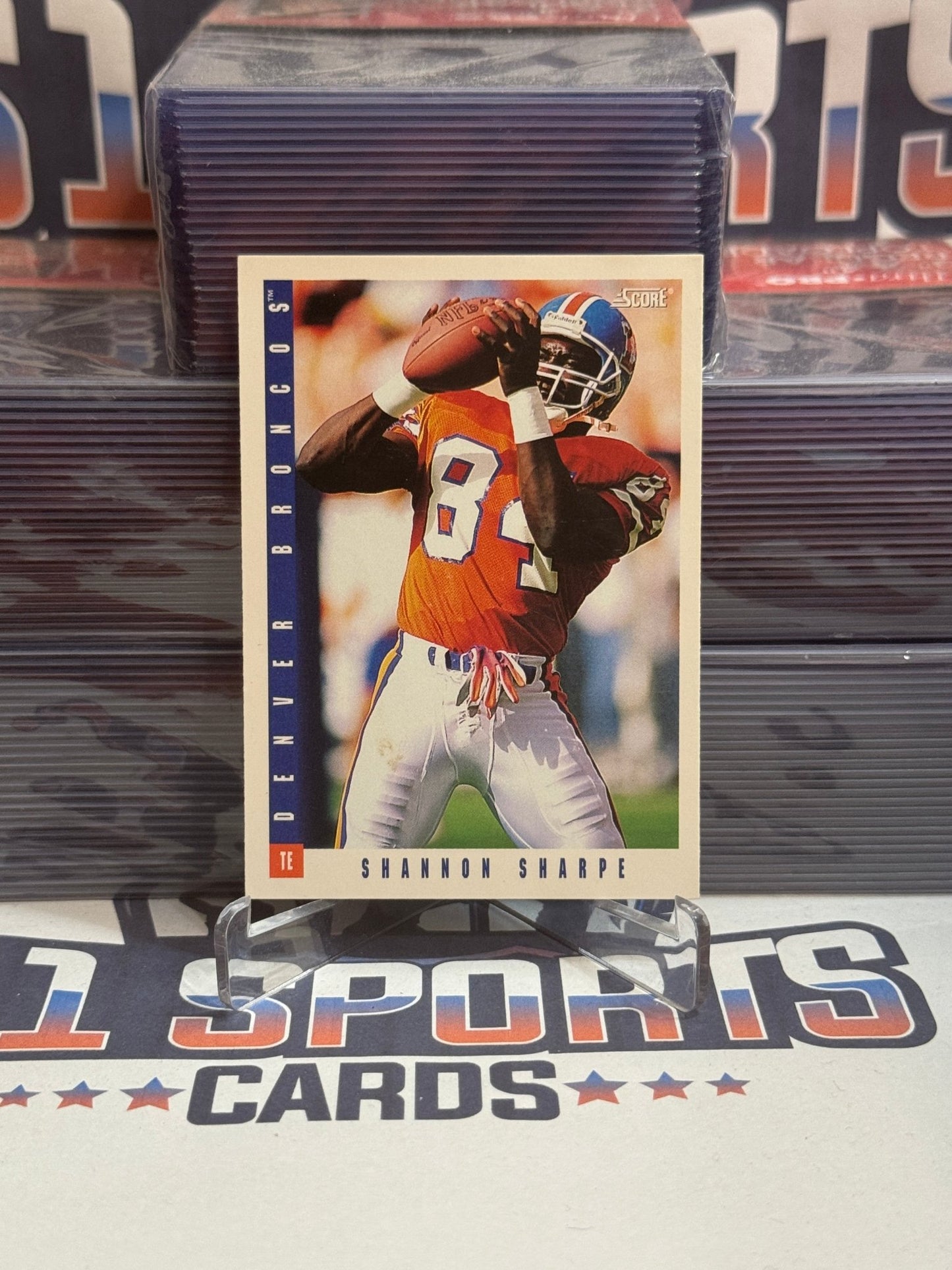 1993 Score Shannon Sharpe #154