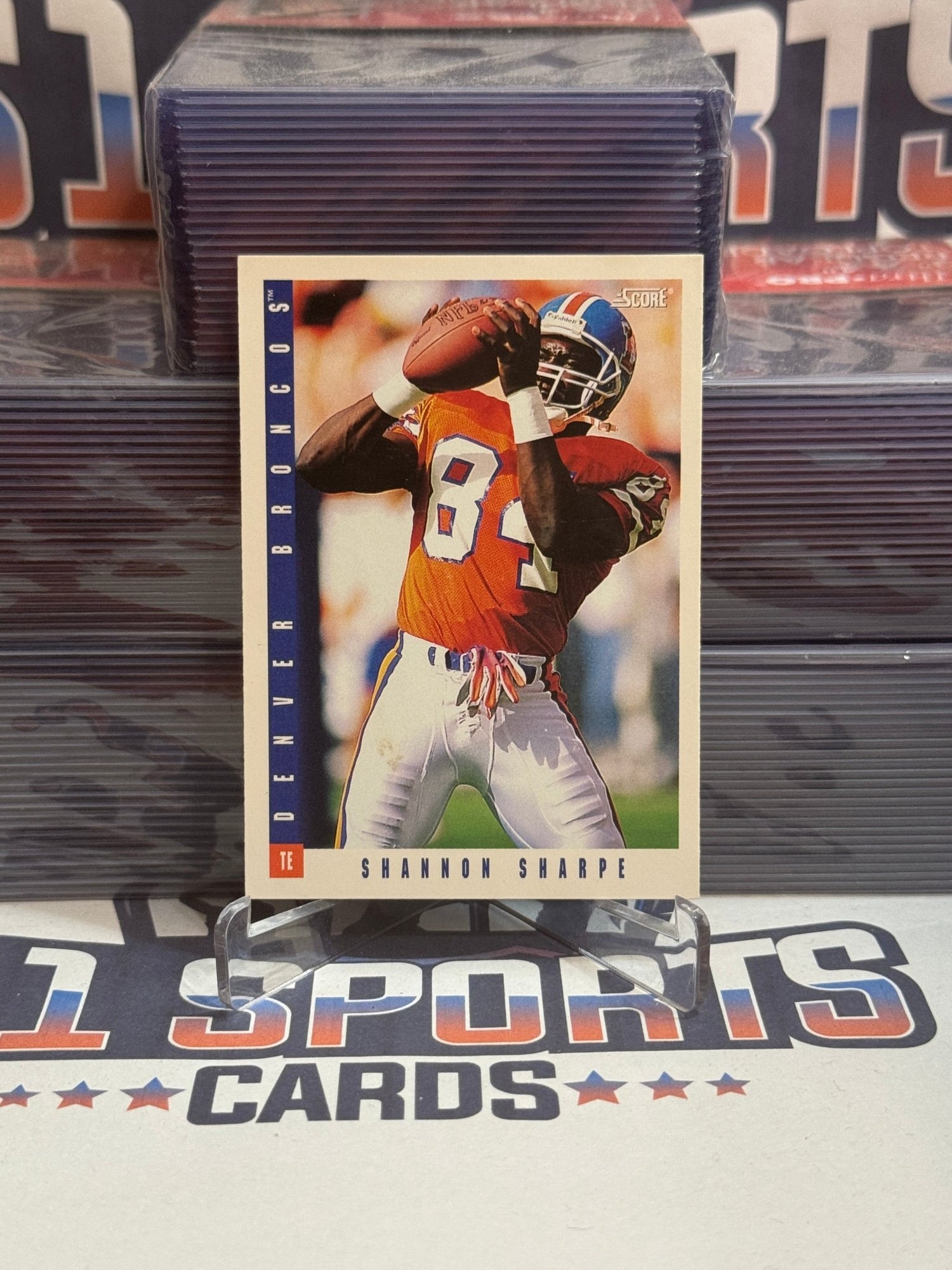 1993 Score Shannon Sharpe #154