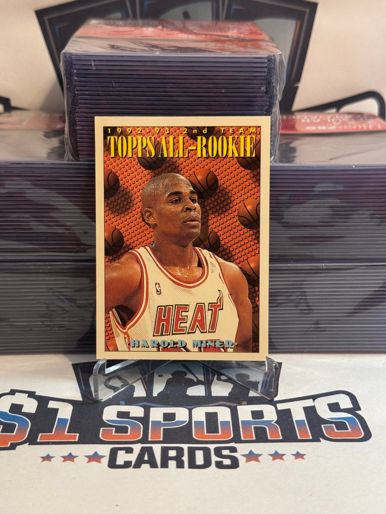 1993 Topps (All - Rookie) Harold Miner #175