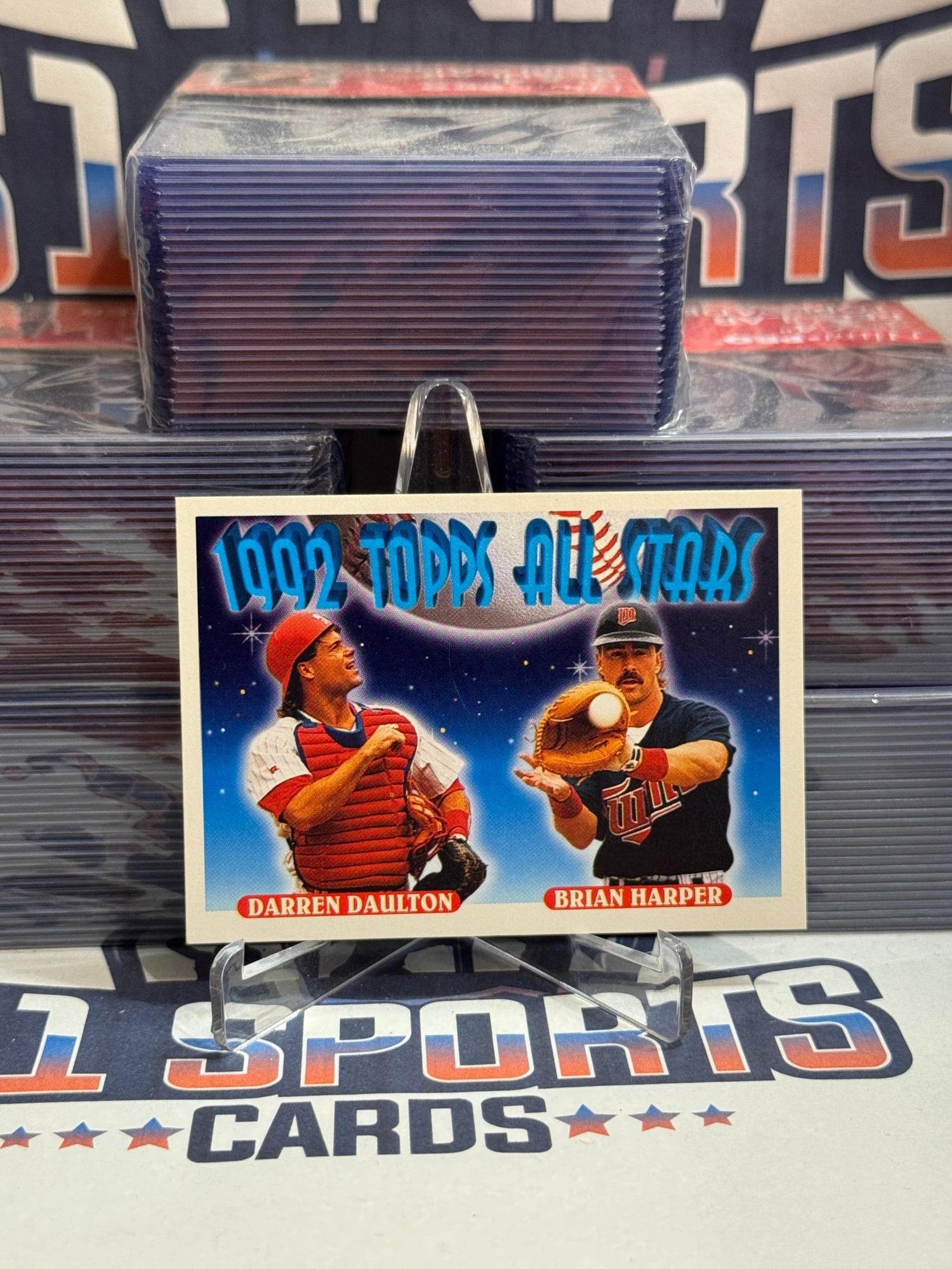 1993 Topps (All - Star) Brian Harper & Darren Daulton #408