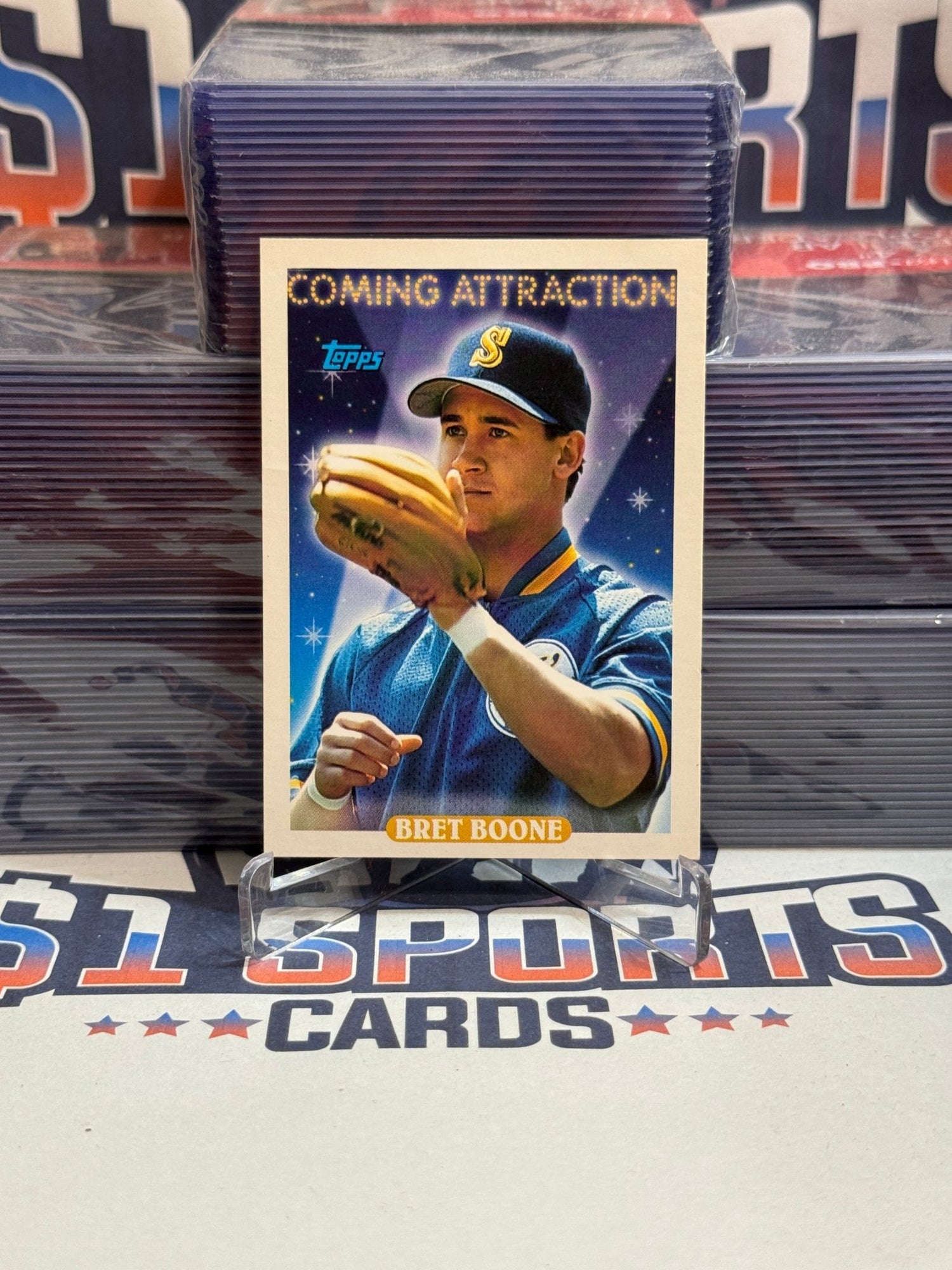 1993 Topps (Coming Attractions) Bret Boone Rookie #808