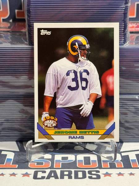 1993 Topps (Draft Pick) Jerome Bettis Rookie 166