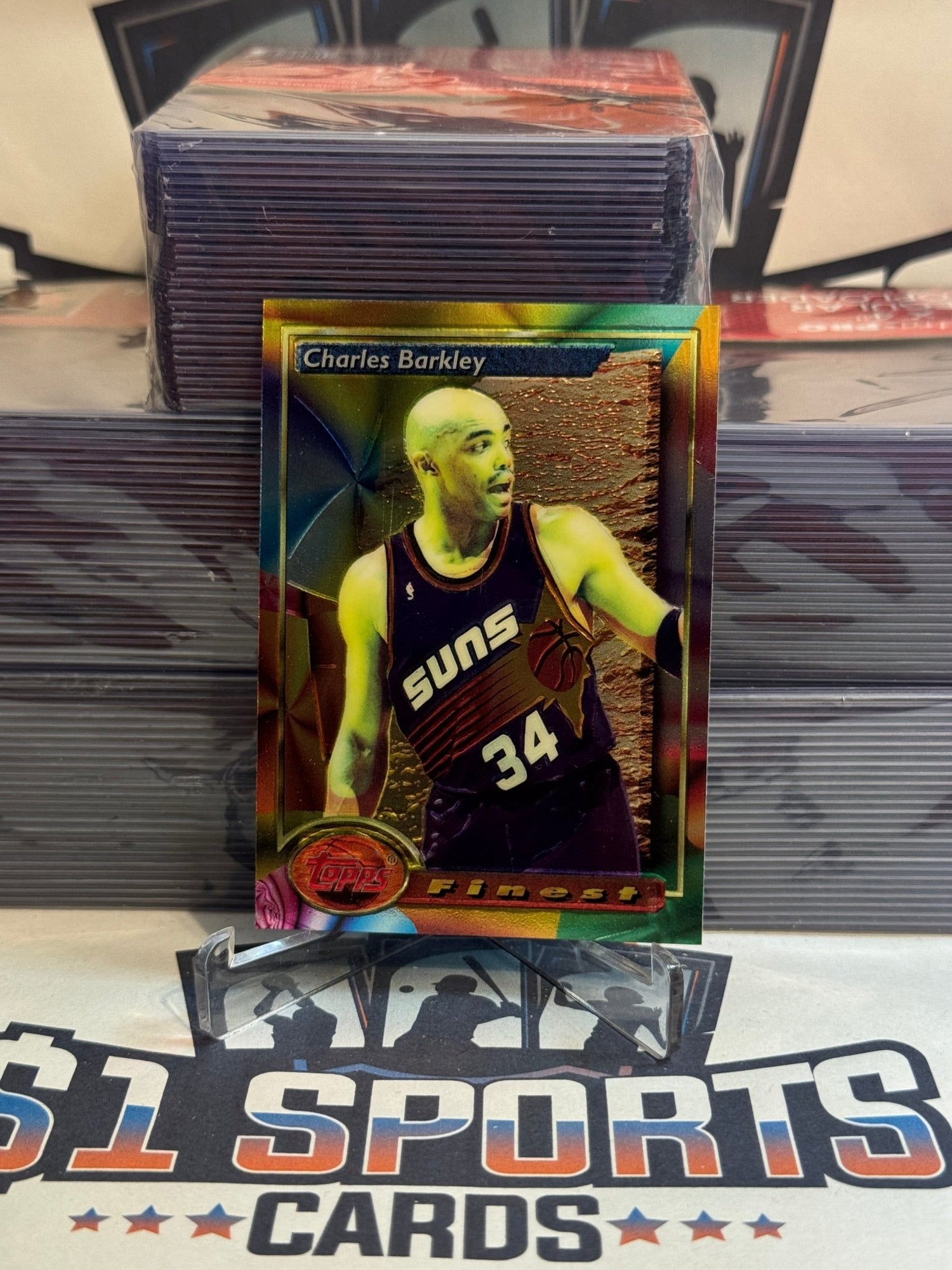 1993 Topps Finest Charles Barkley #200