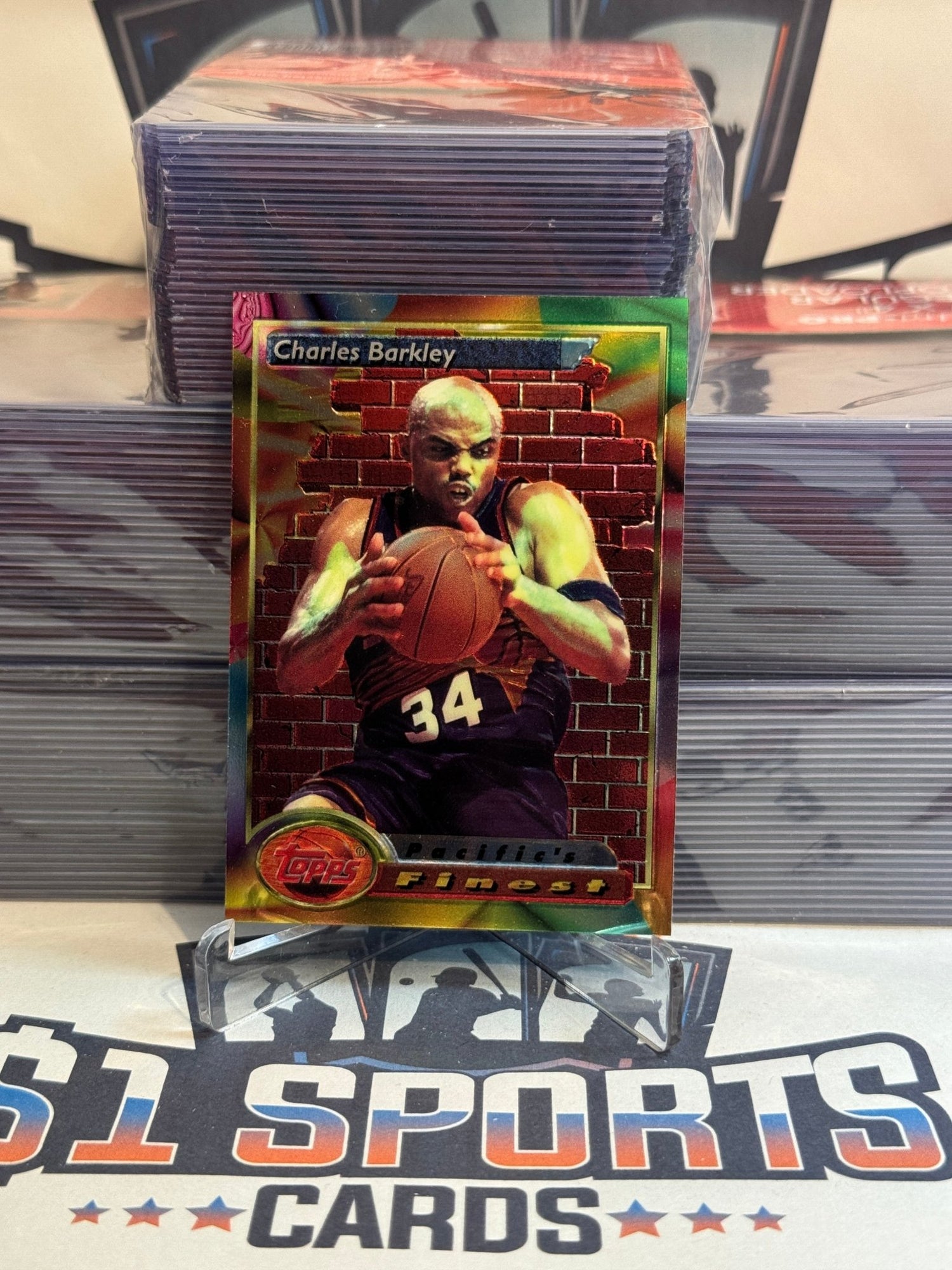 1993 Topps Finest (Midwest) Charles Barkley #125