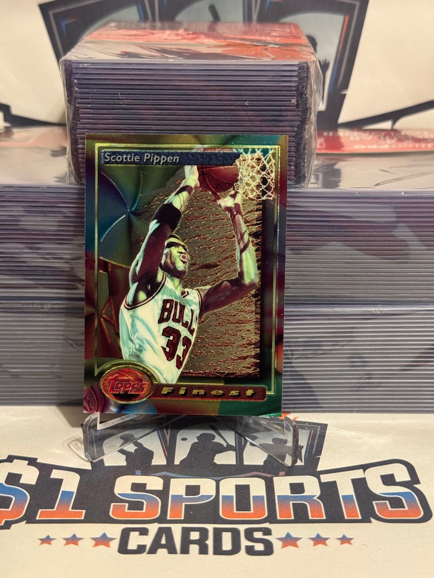1993 Topps Finest Scottie Pippen #208