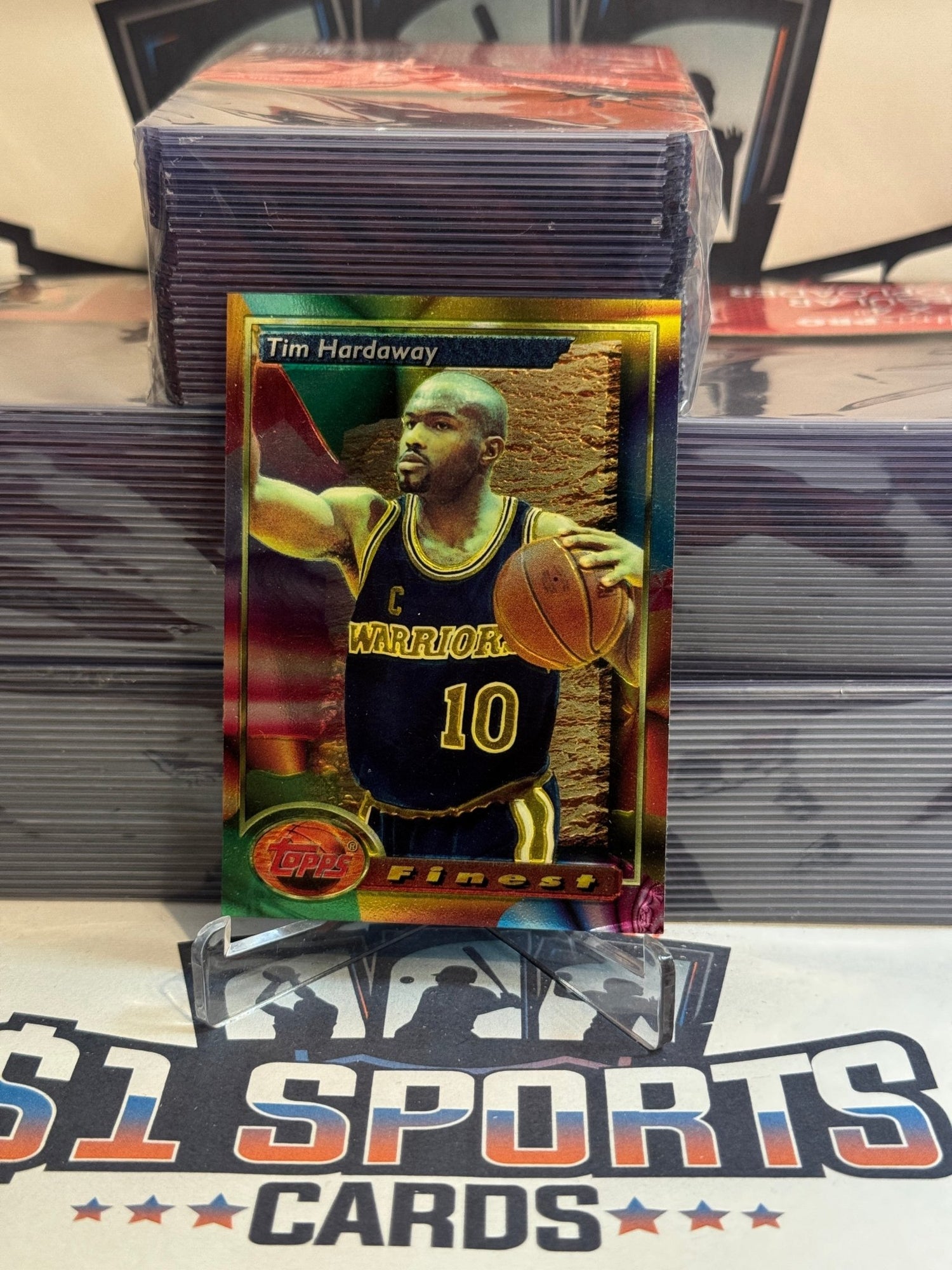 1993 Topps Finest Tim Hardaway #198