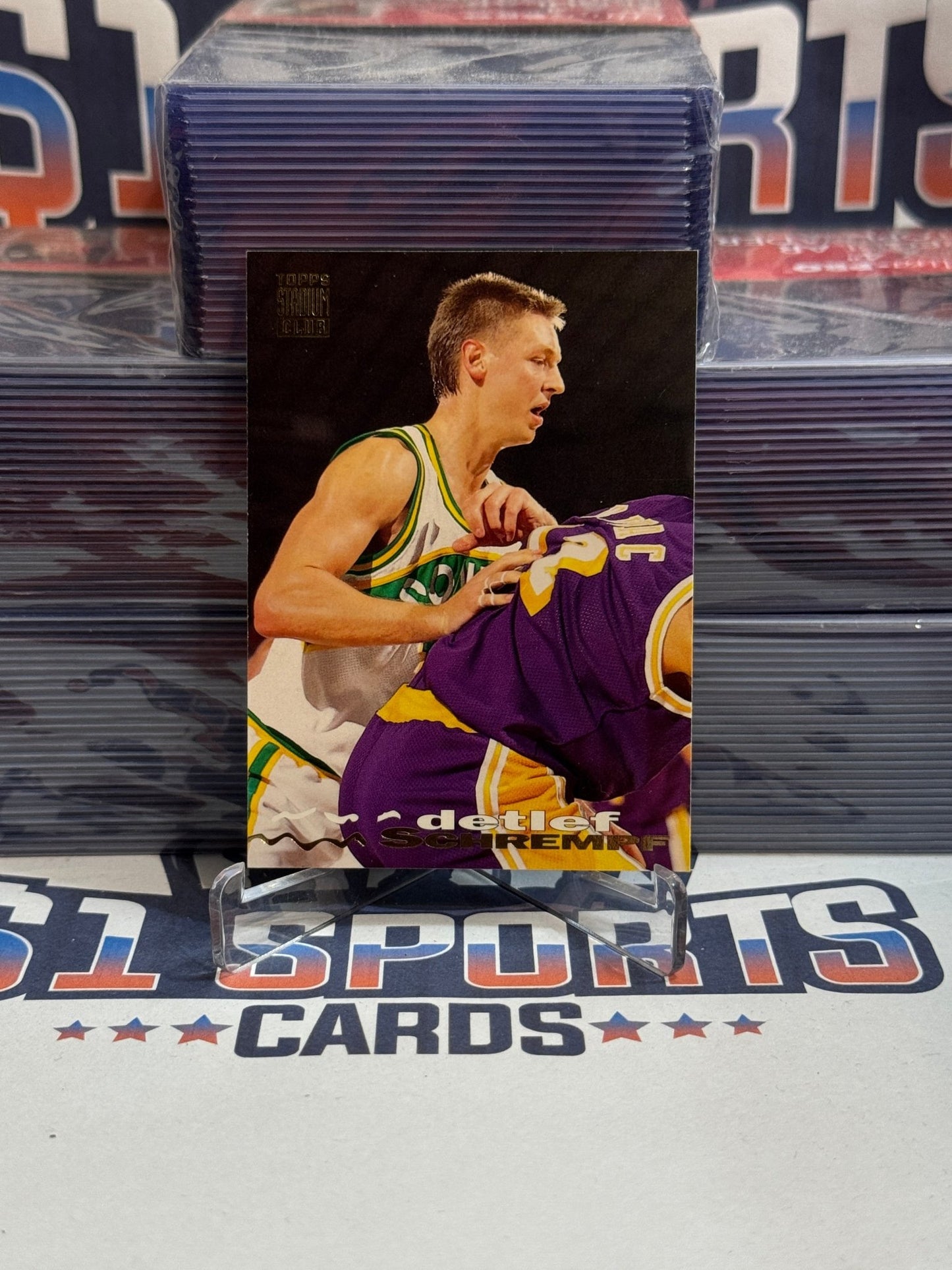 1993 Topps Stadium Club Detlef Schrempf #297