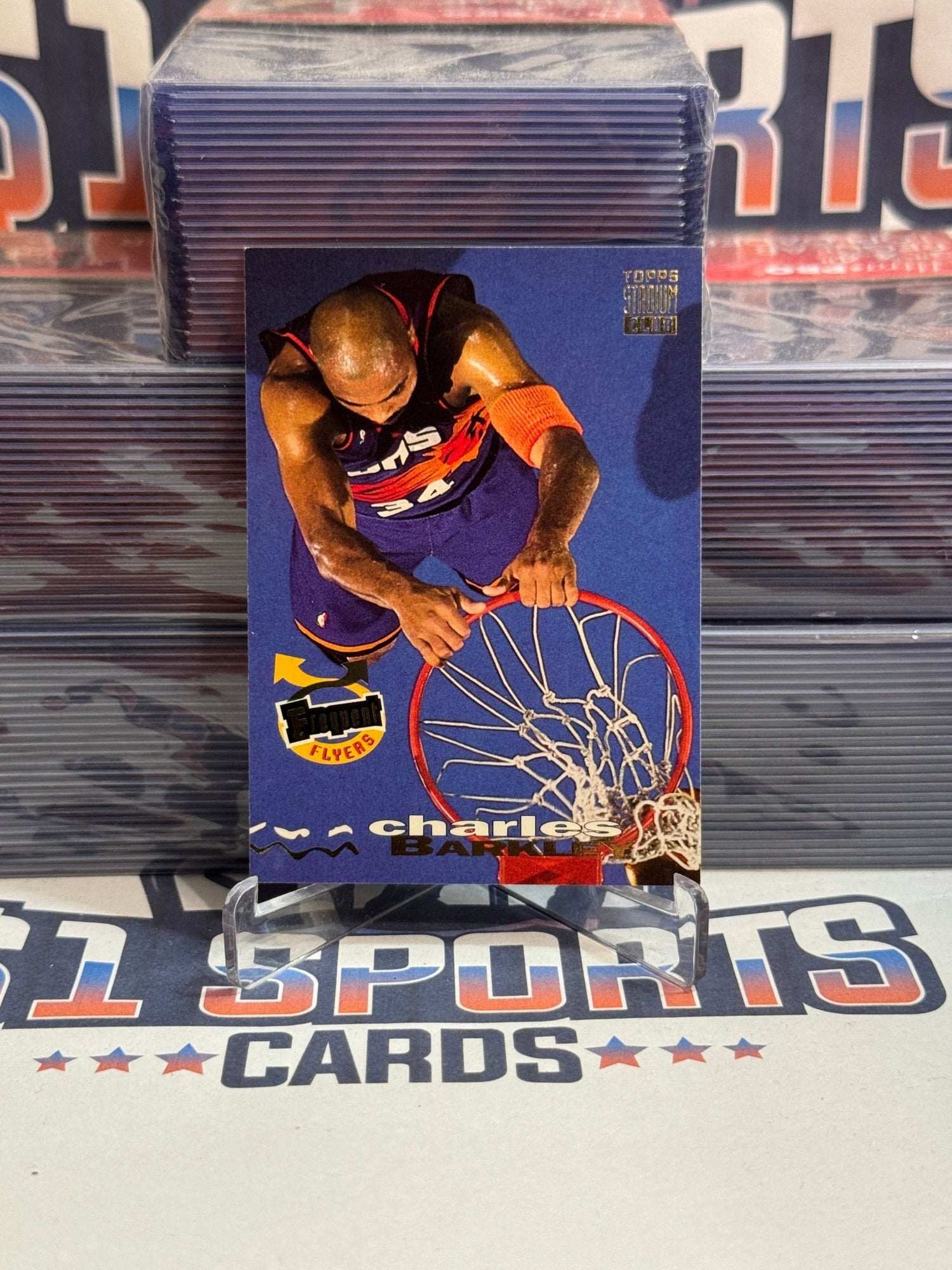 1993 Topps Stadium Club (Frequent Flyers) Charles Barkley #188