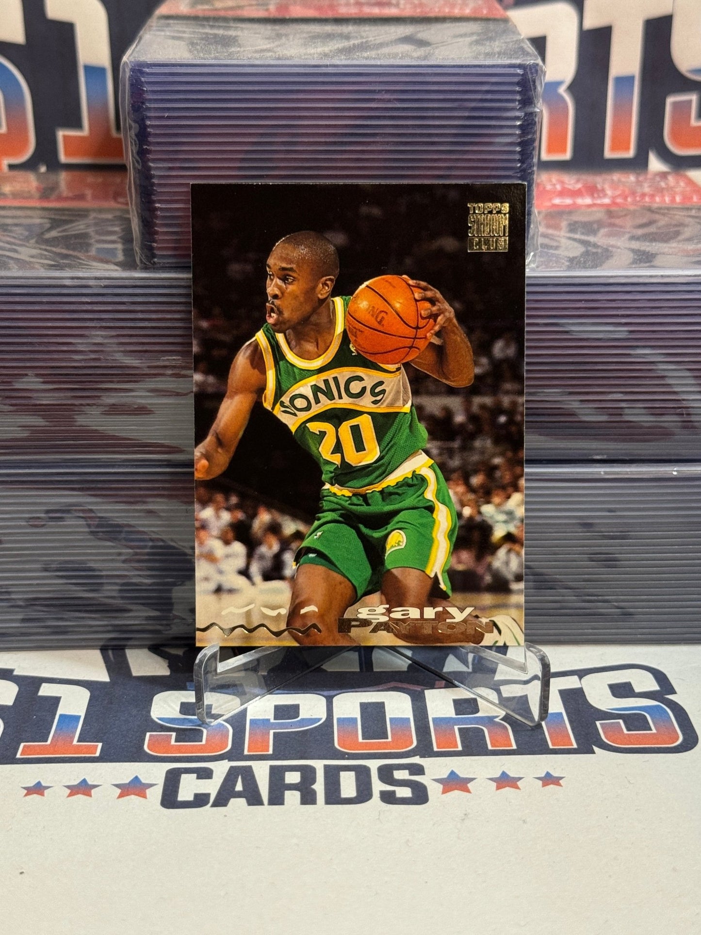 1993 Topps Stadium Club Gary Payton #196