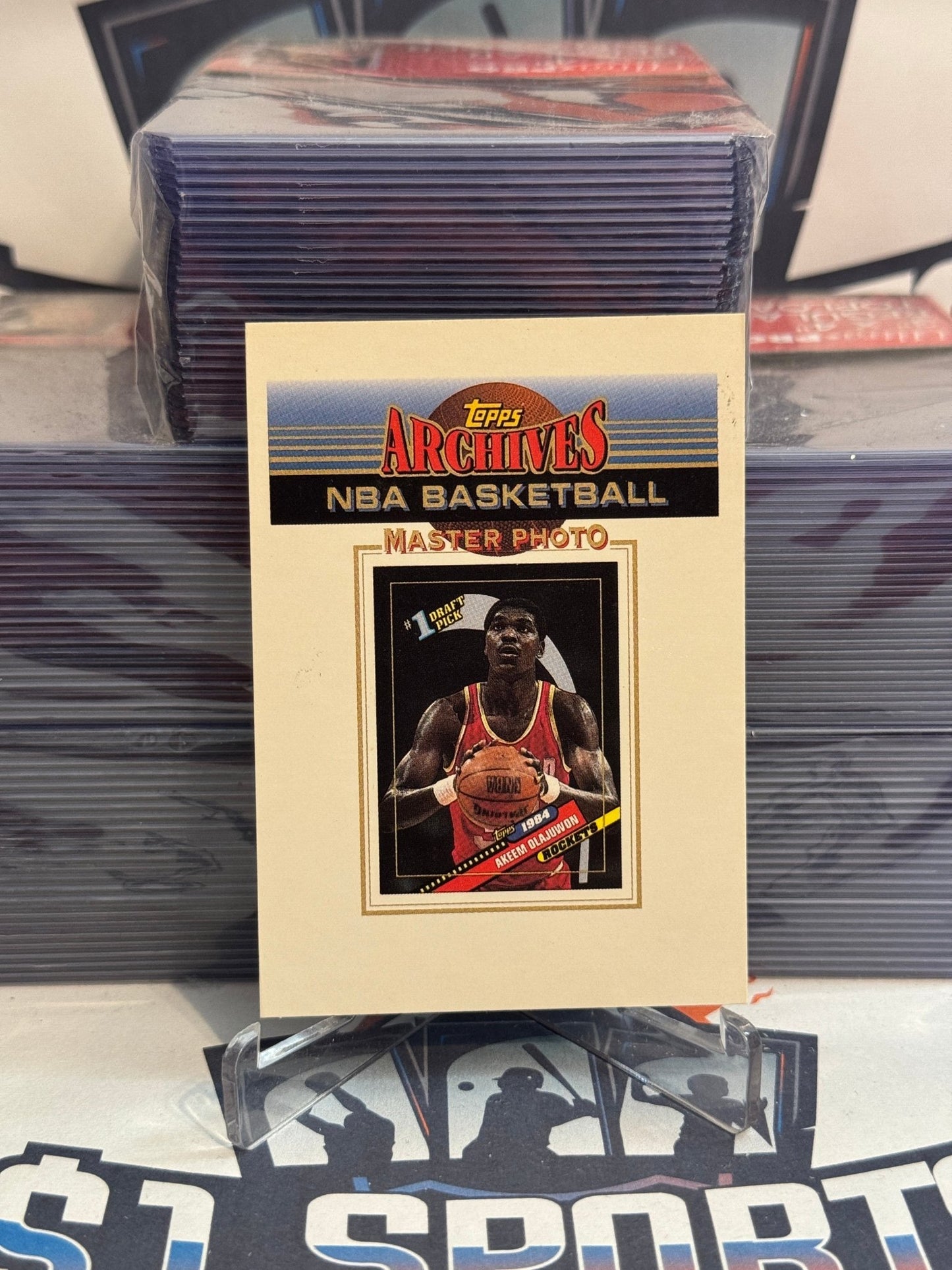 1993 Topps Stadium Club (Master Photo) Hakeem Olajuwon #NNO