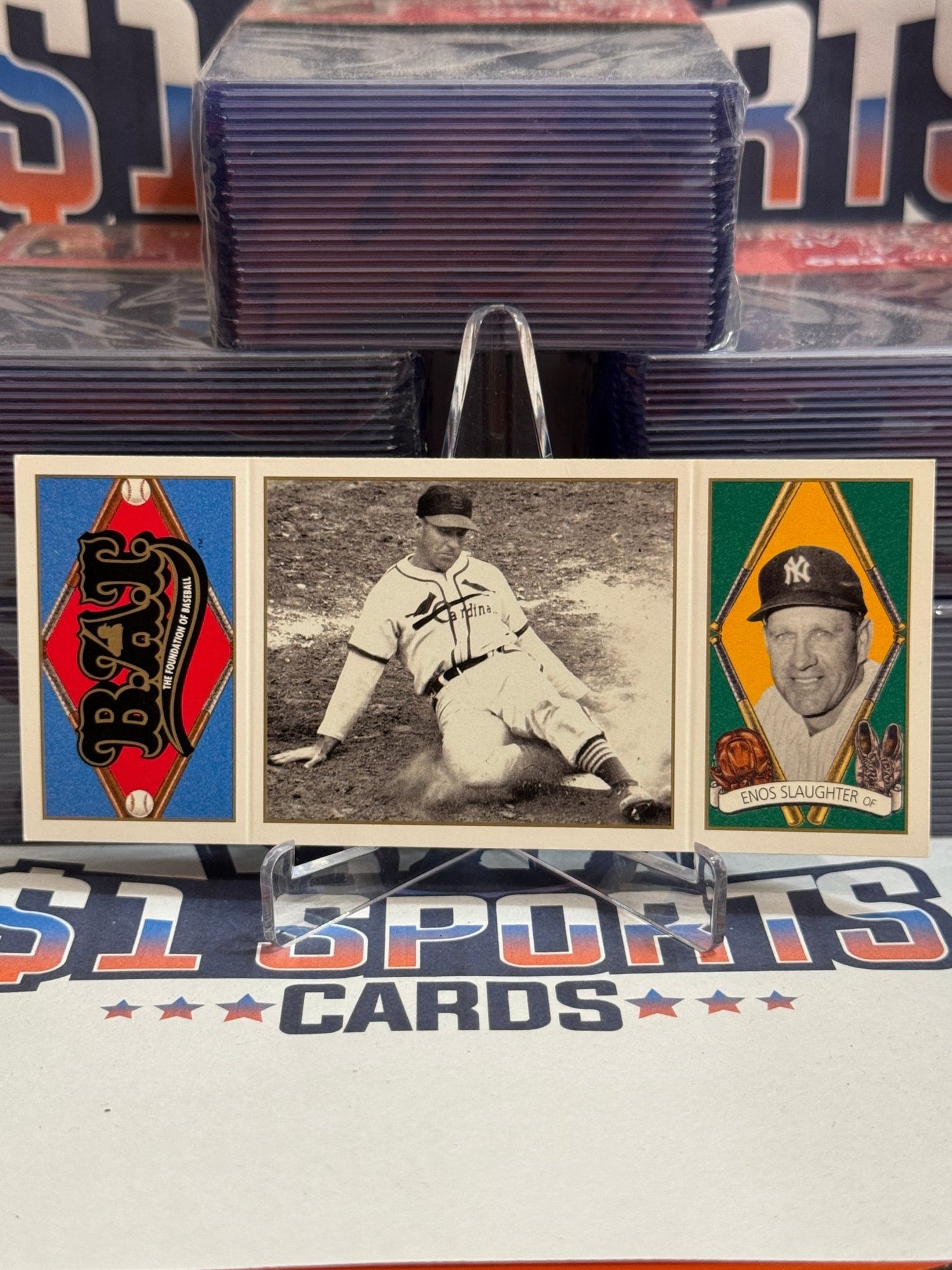 1993 Upper Deck B.A.T. Enos Slaughter #115