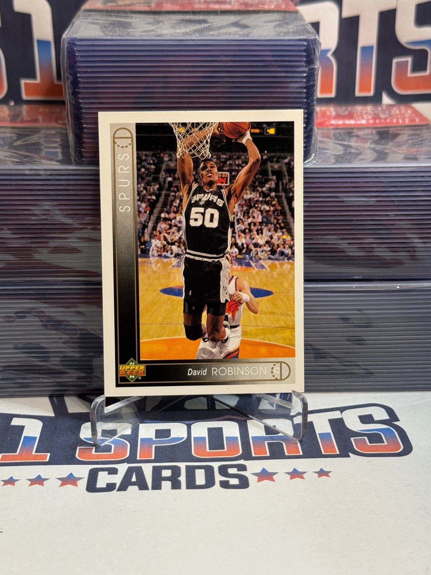 1993 Upper Deck David Robinson #50