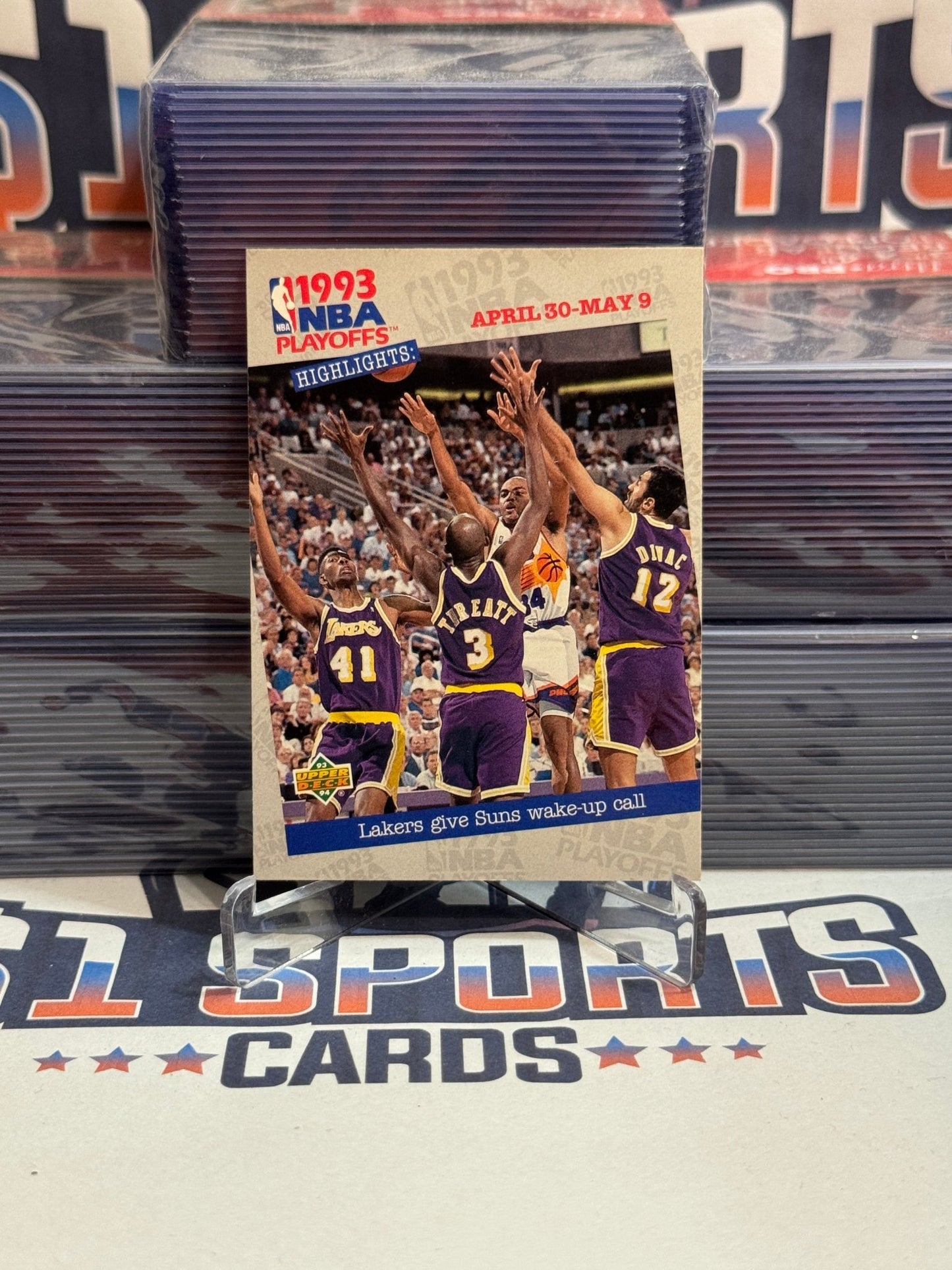 1993 Upper Deck (Finals) Charles Barkley & Vlade Divac #197