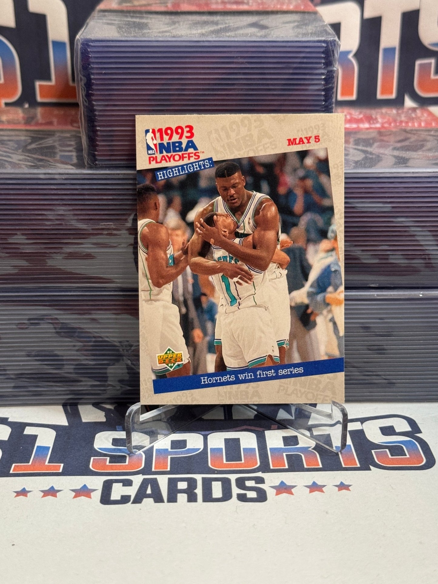 1993 Upper Deck (Finals) Larry Johnson #194