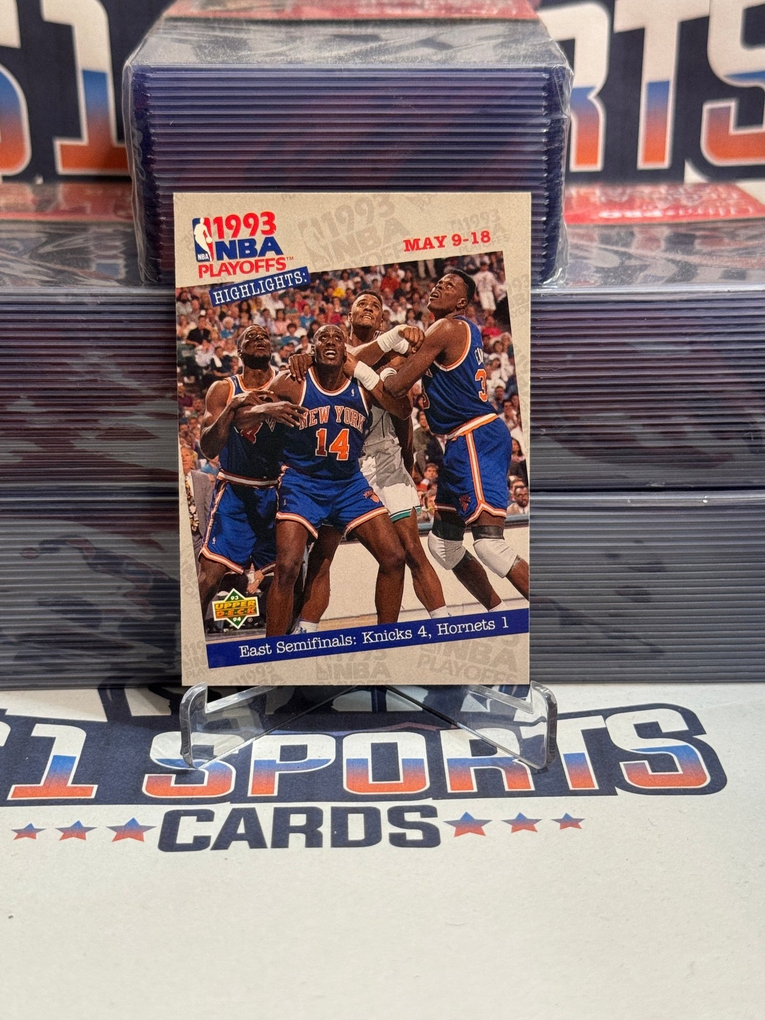 1993 Upper Deck (Finals) Patrick Ewing #186