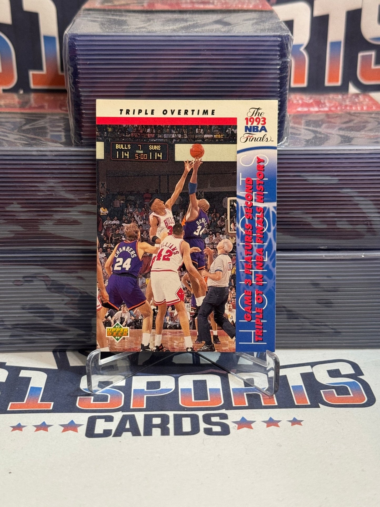 1993 Upper Deck (Finals) Scottie Pippen & Charles Barkley #205