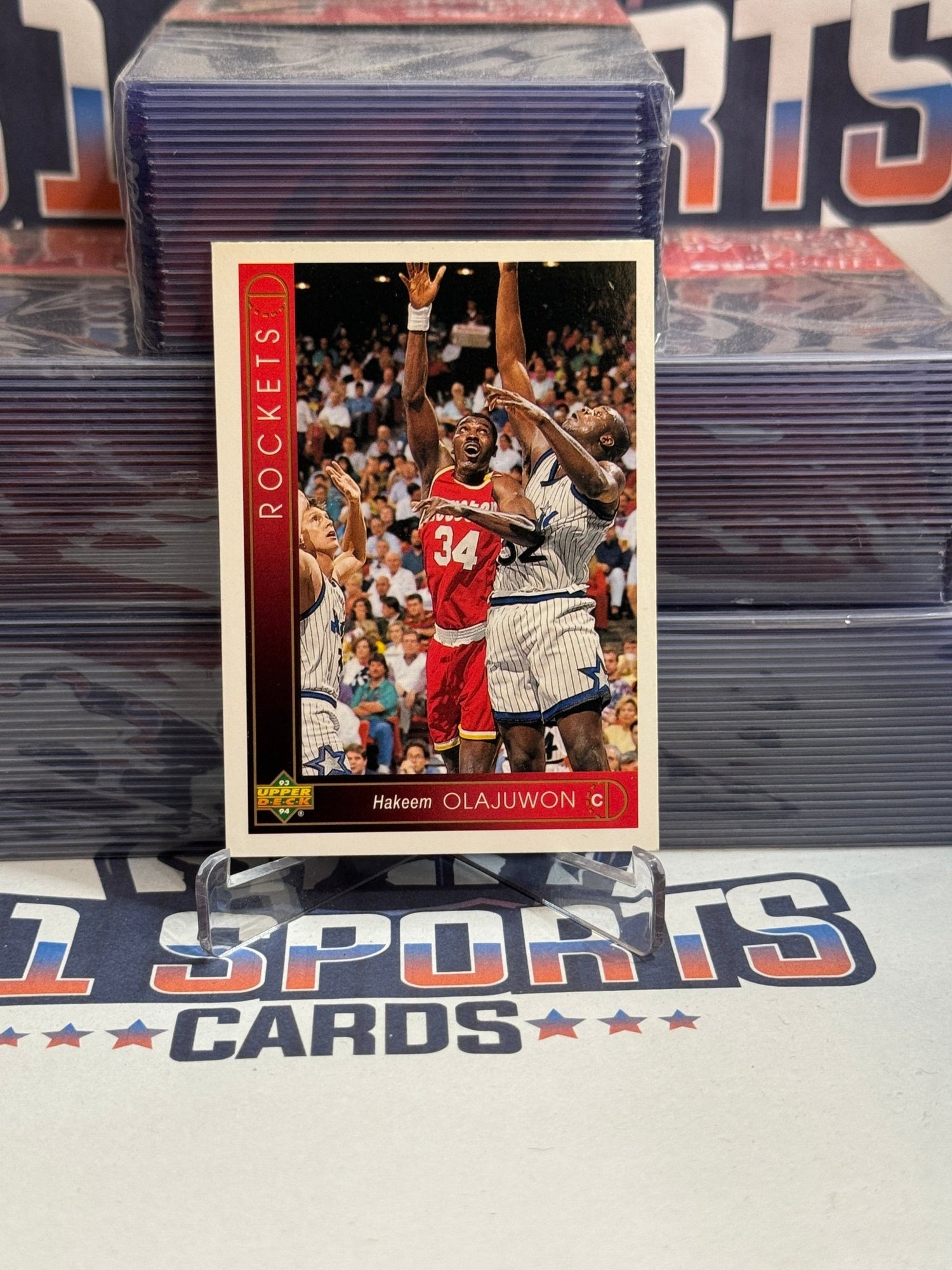 1993 Upper Deck Hakeem Olajuwon #287