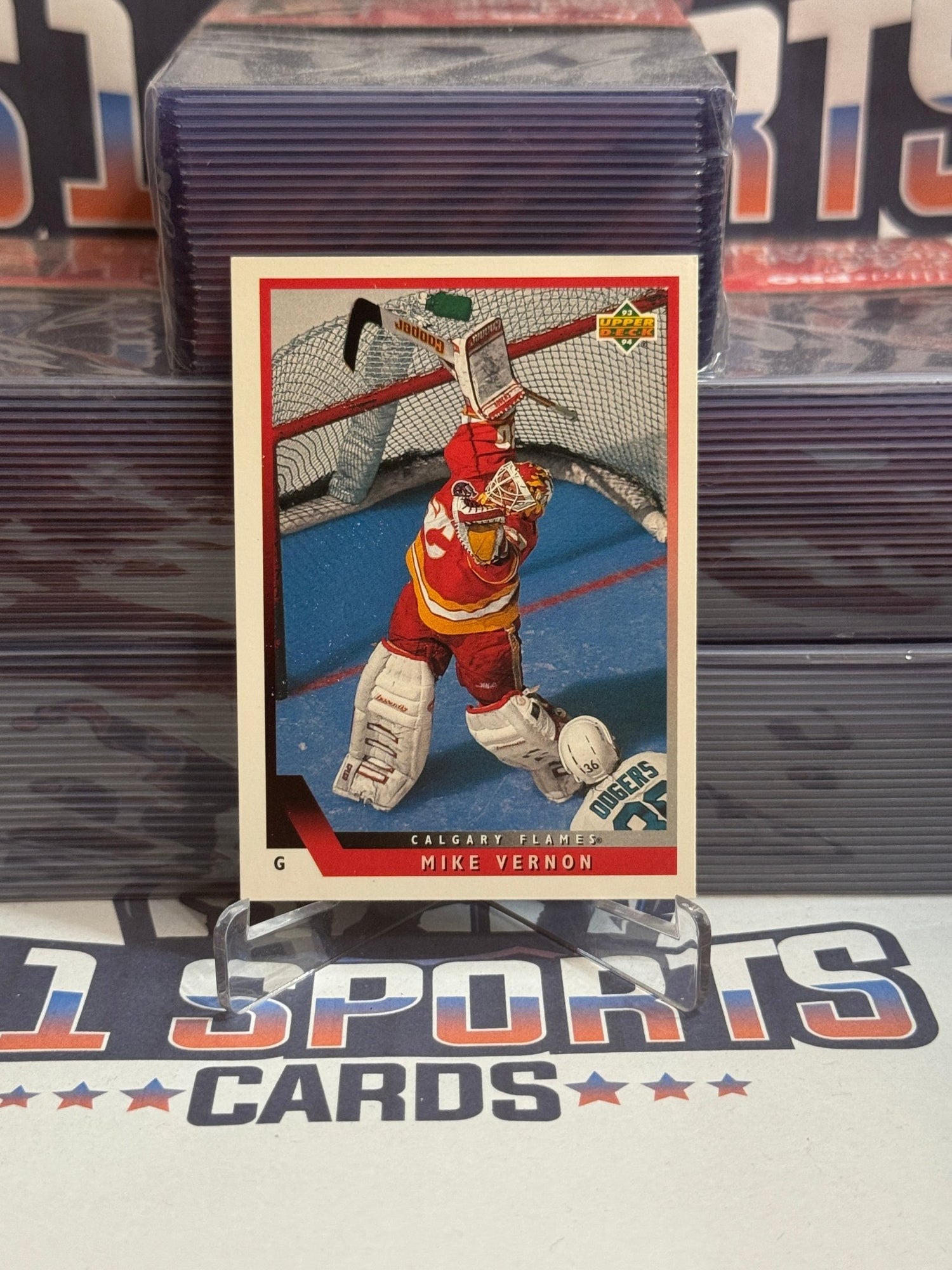 1993 Upper Deck Mike Vernon #177