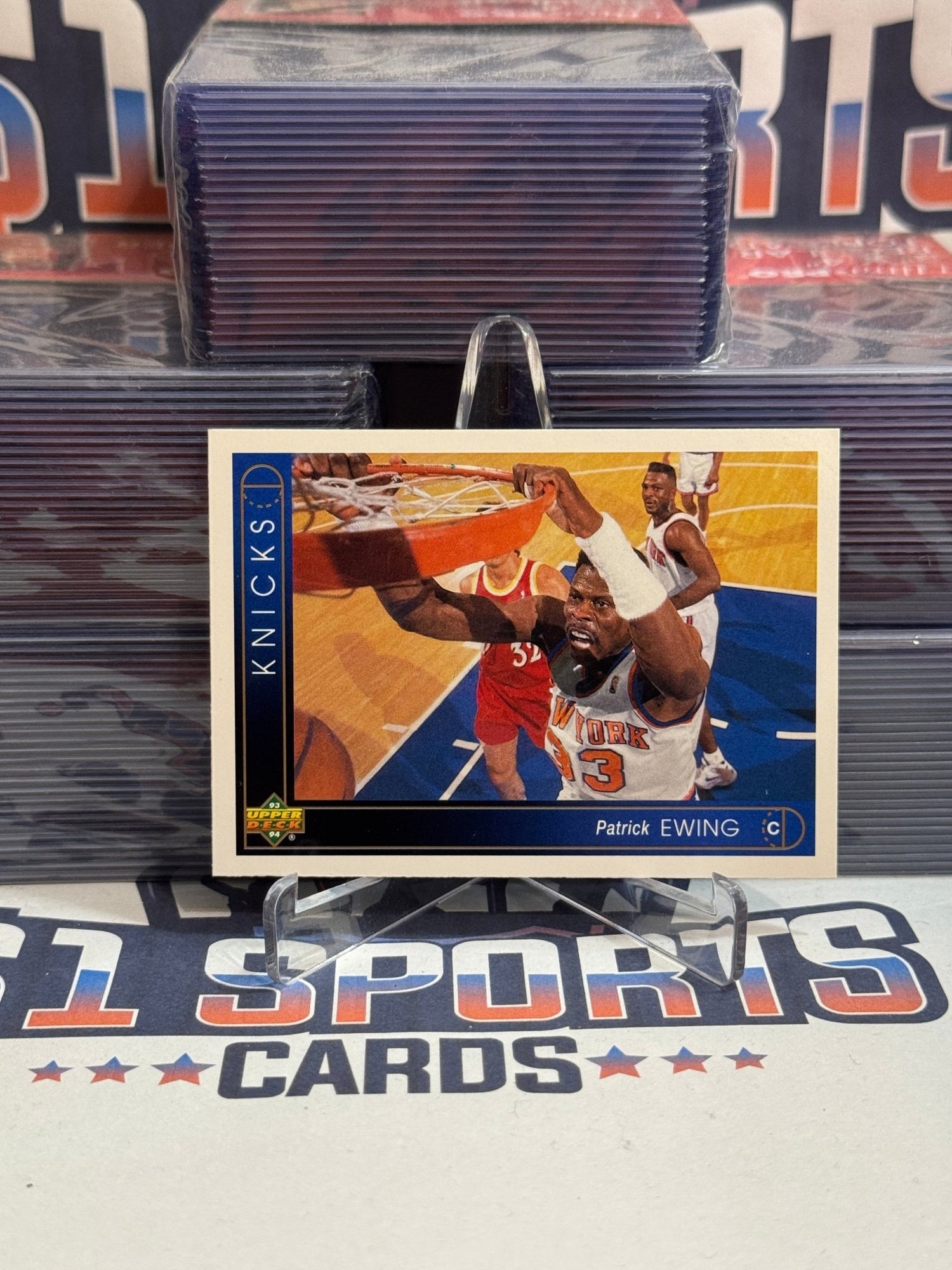 1993 Upper Deck Patrick Ewing #256