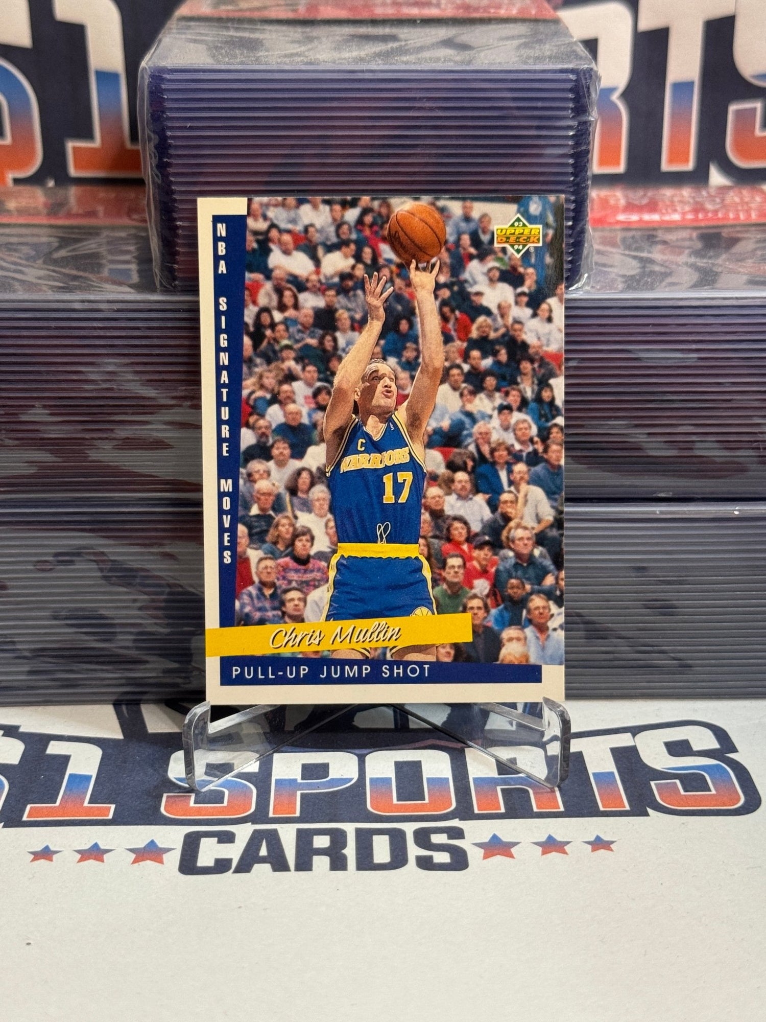 1993 Upper Deck (Signature Moves) Chris Mullin #242