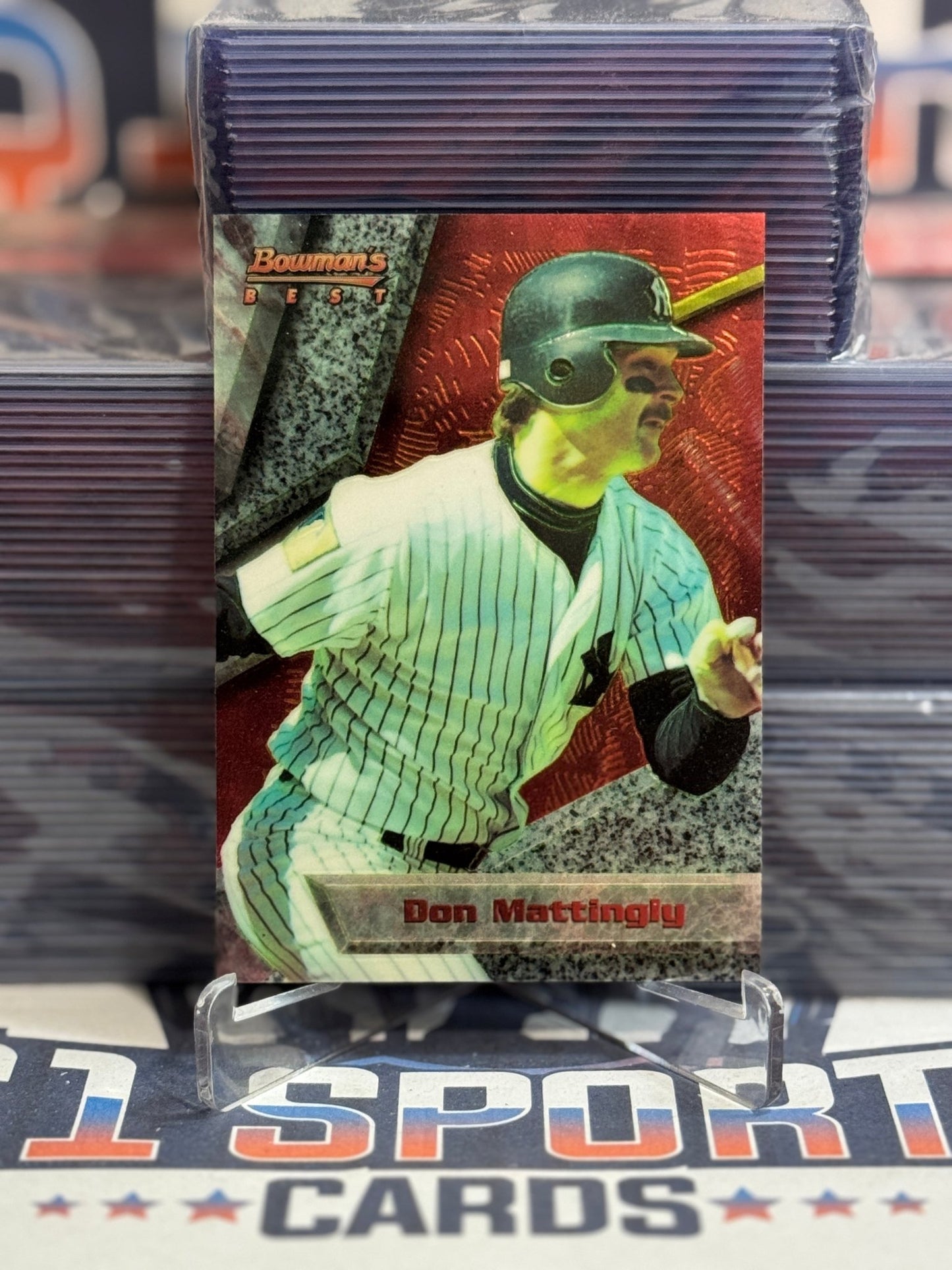 1994 Bowman's Best (Red) Don Mattingly 45