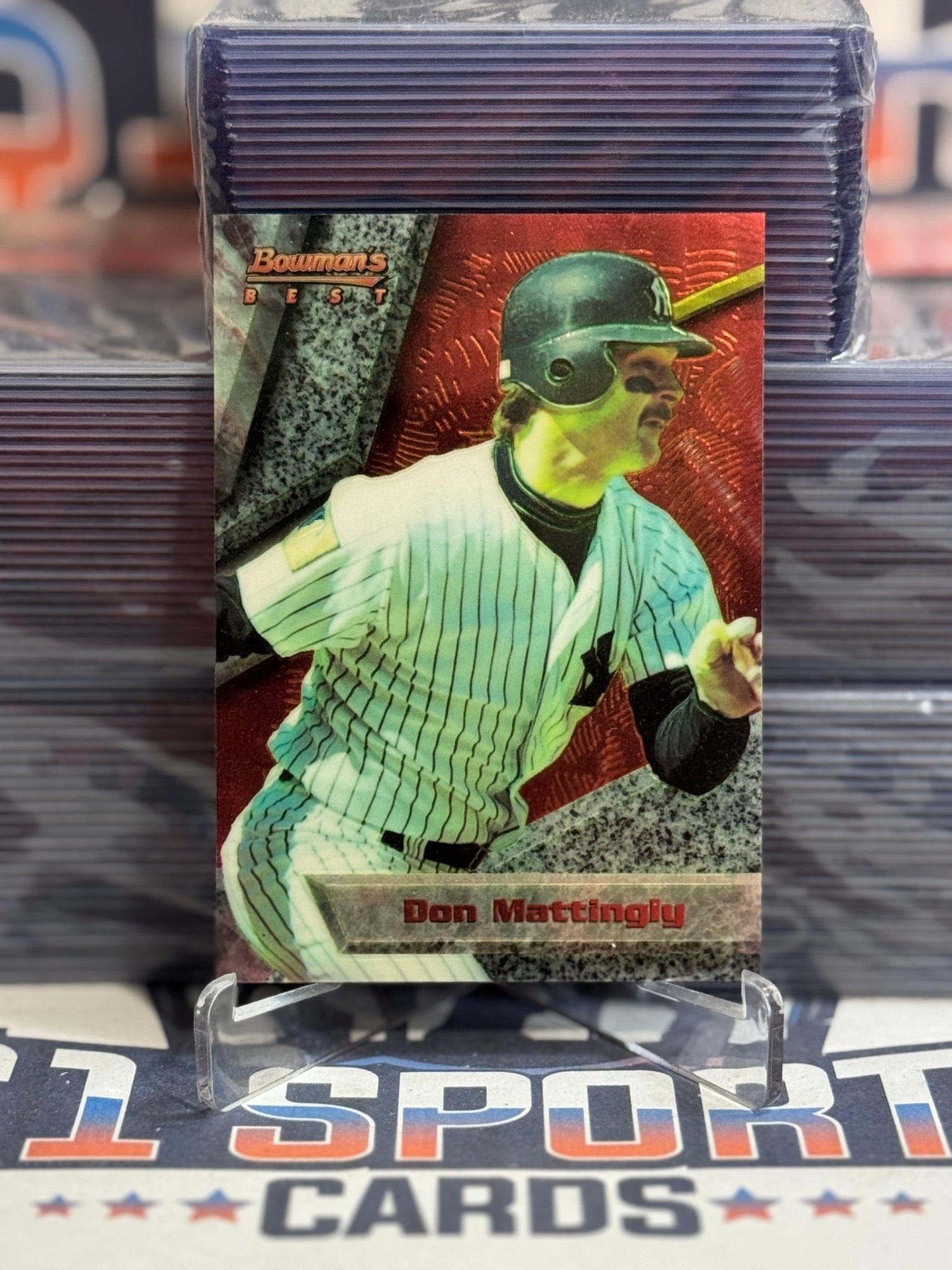1994 Bowman's Best (Red) Don Mattingly 45