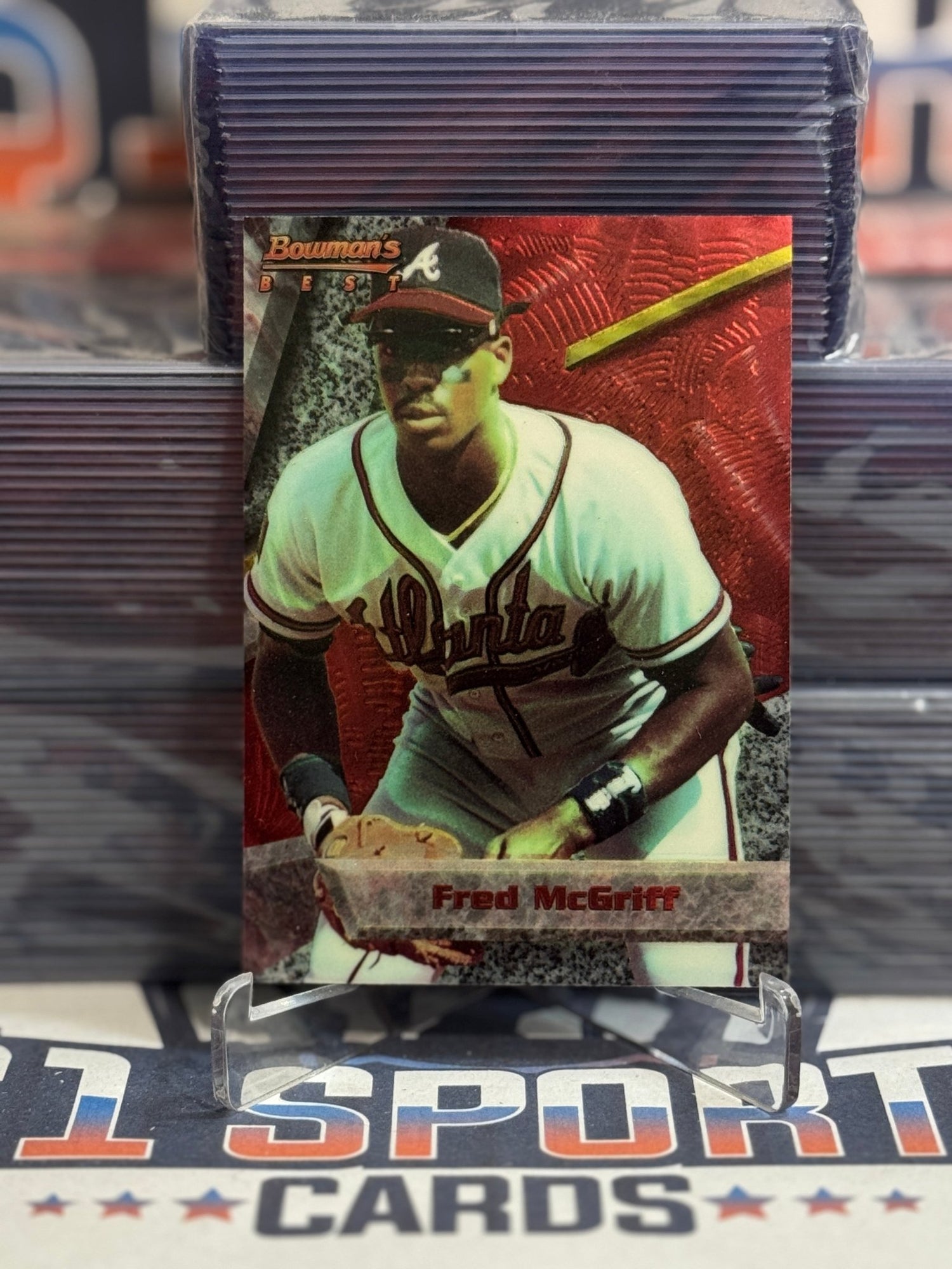 1994 Bowman's Best (Red) Fred McGriff 15
