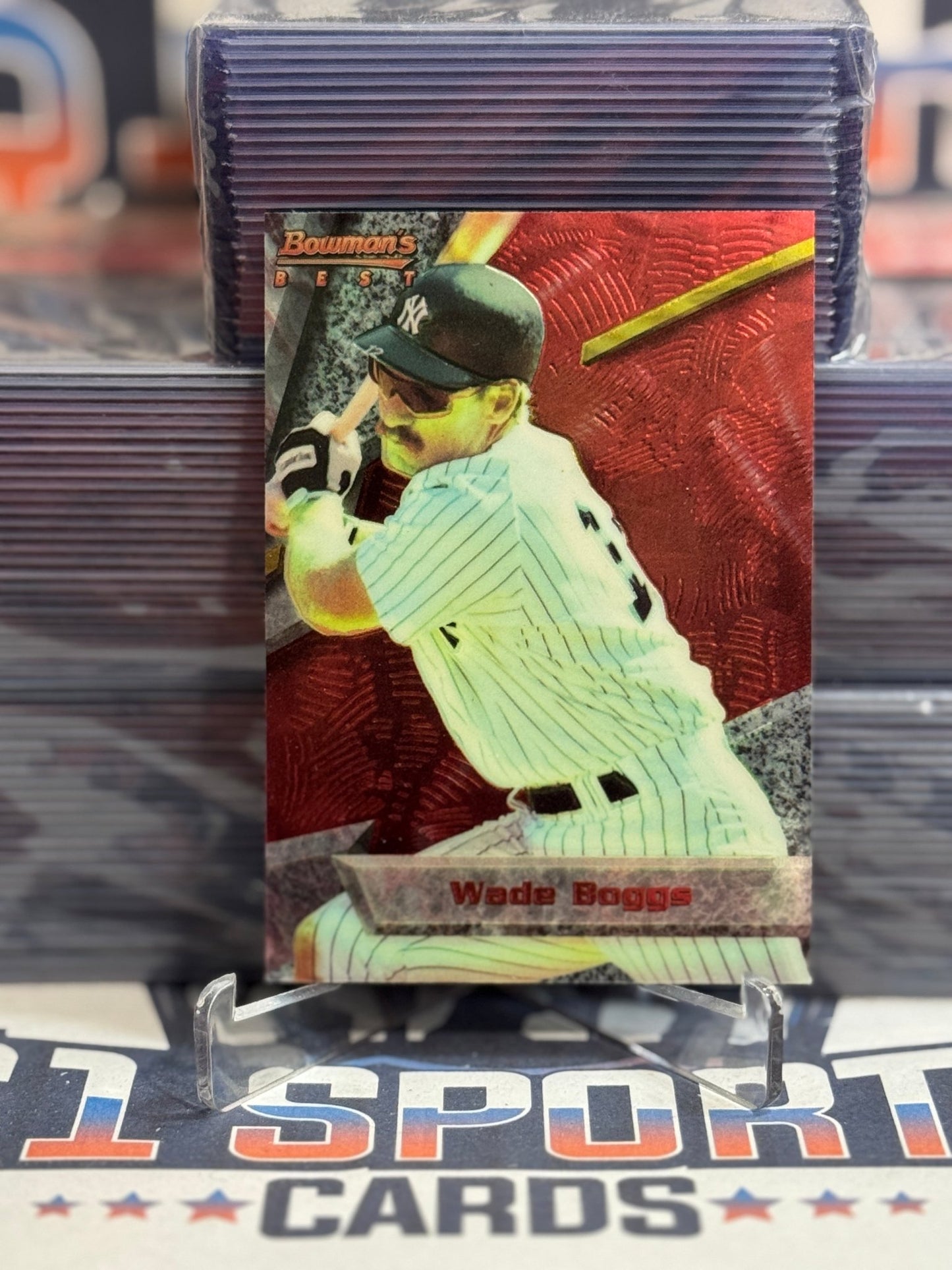 1994 Bowman's Best (Red) Wade Boggs 42