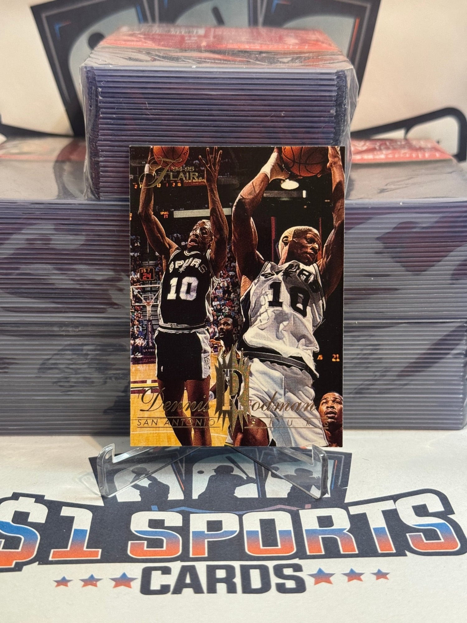 1994 Fleer Flair Dennis Rodman #138