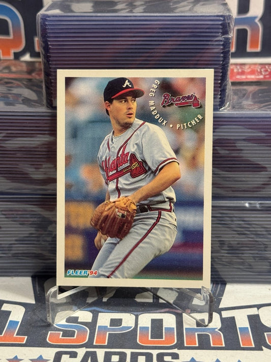 1994 Fleer (Sunoco) Greg Maddux #16