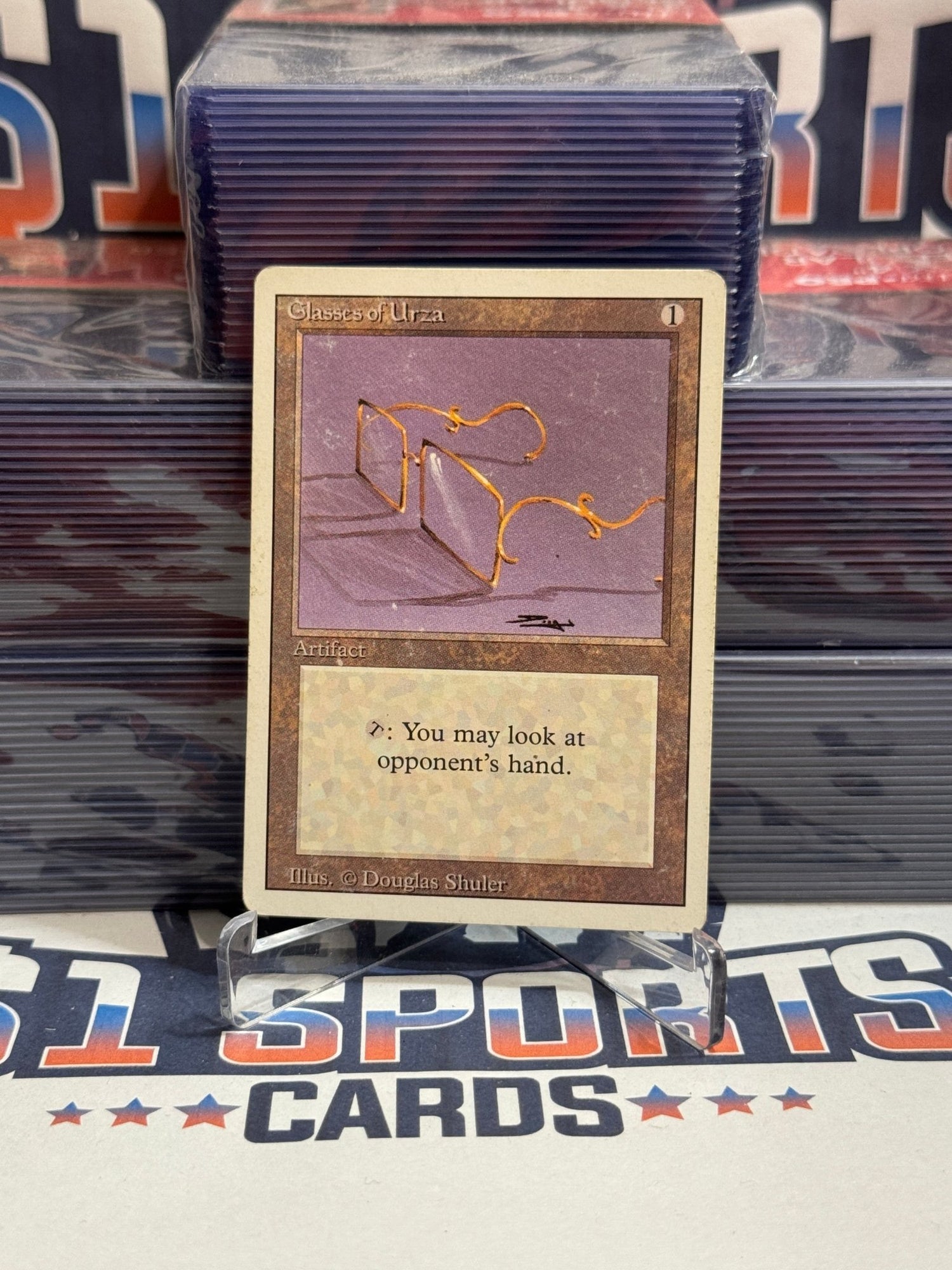 1994 Magic The Gathering (Revised Edition) Glasses of Urza #NNO